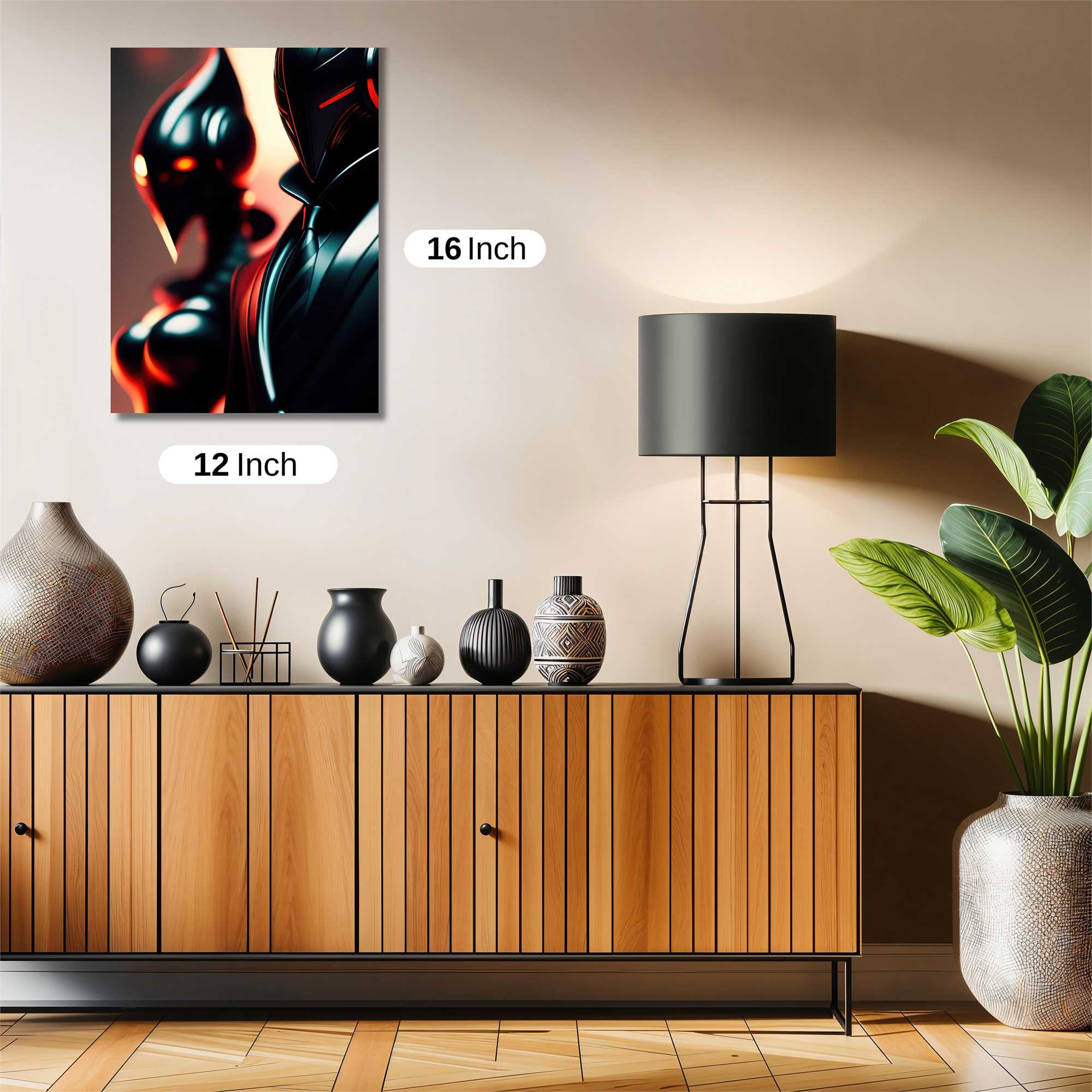 Shadowed Mystique Safe Wall Magnetic / M