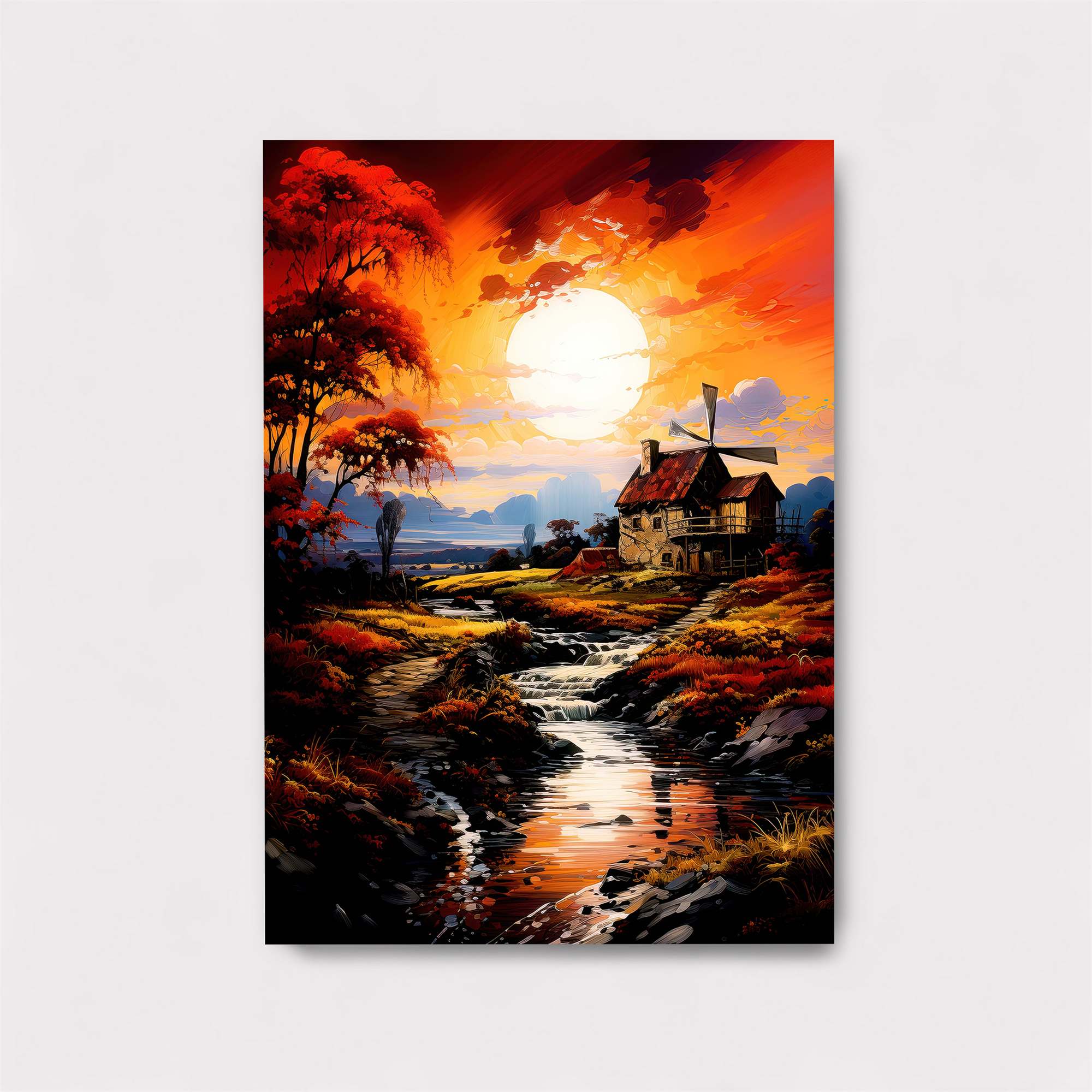 Sunset Serenity Safe Wall Magnetic / M