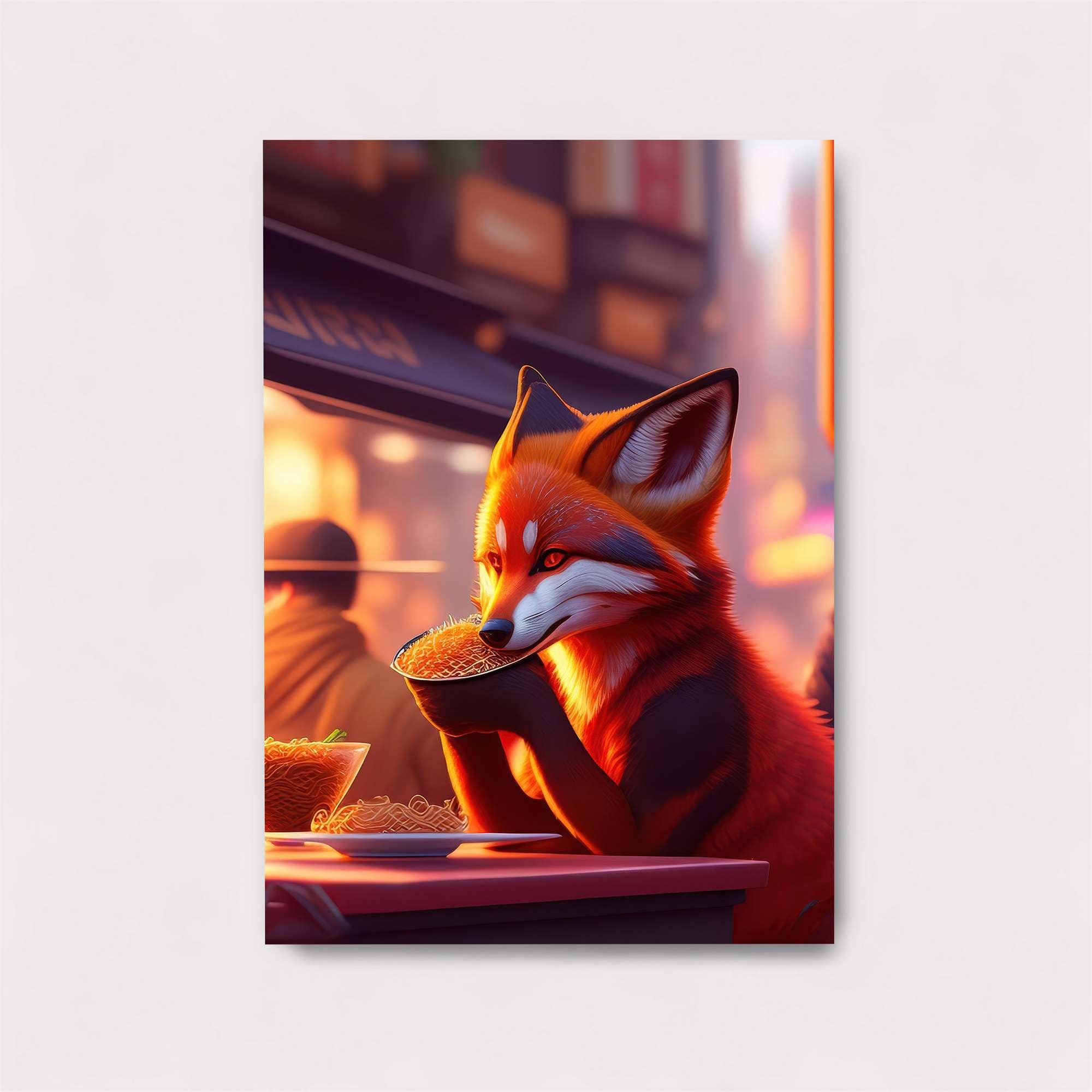 Fox Feast Safe Wall Magnetic / M