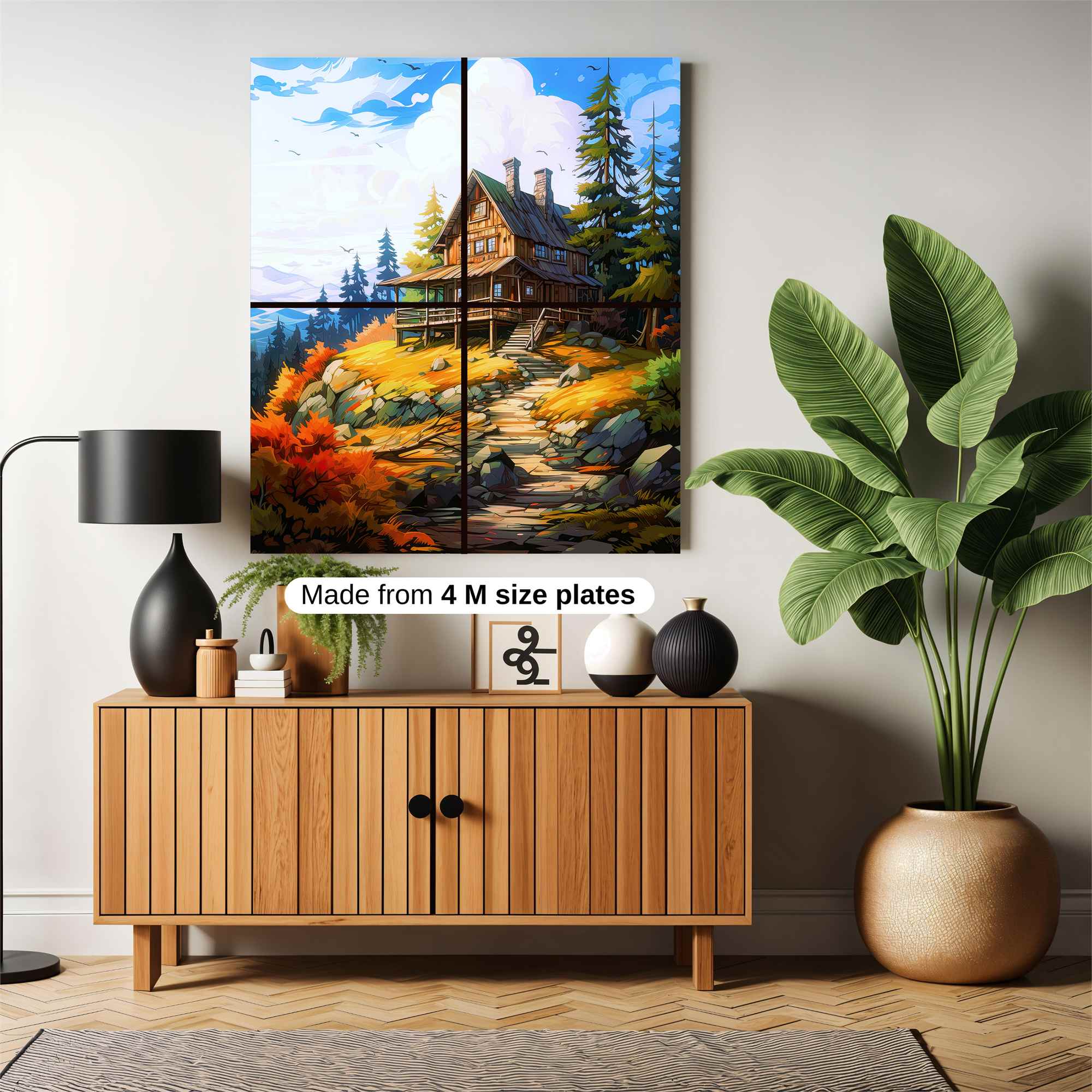 Cabin Serenity Safe Wall Magnetic / M