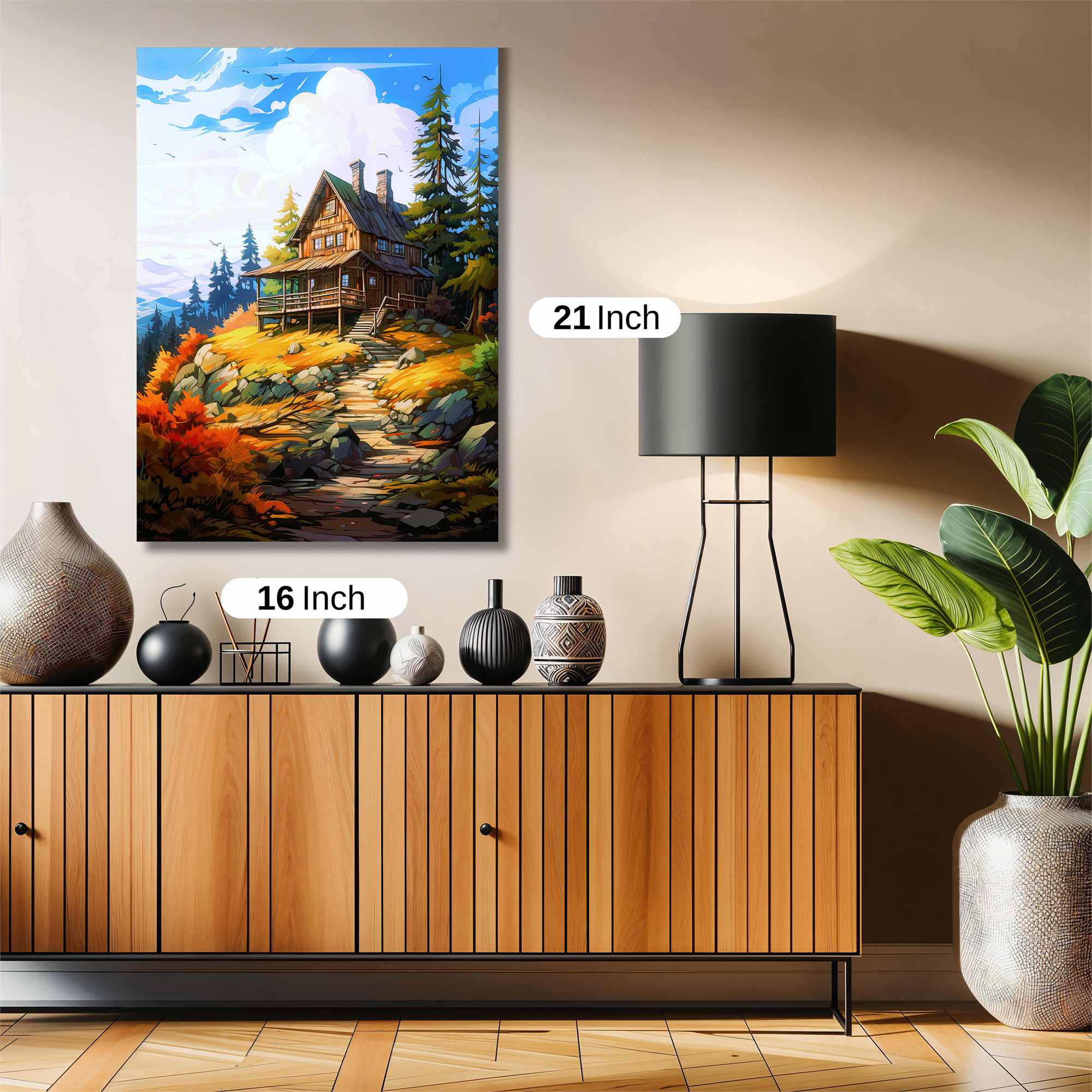 Cabin Serenity Safe Wall Magnetic / M