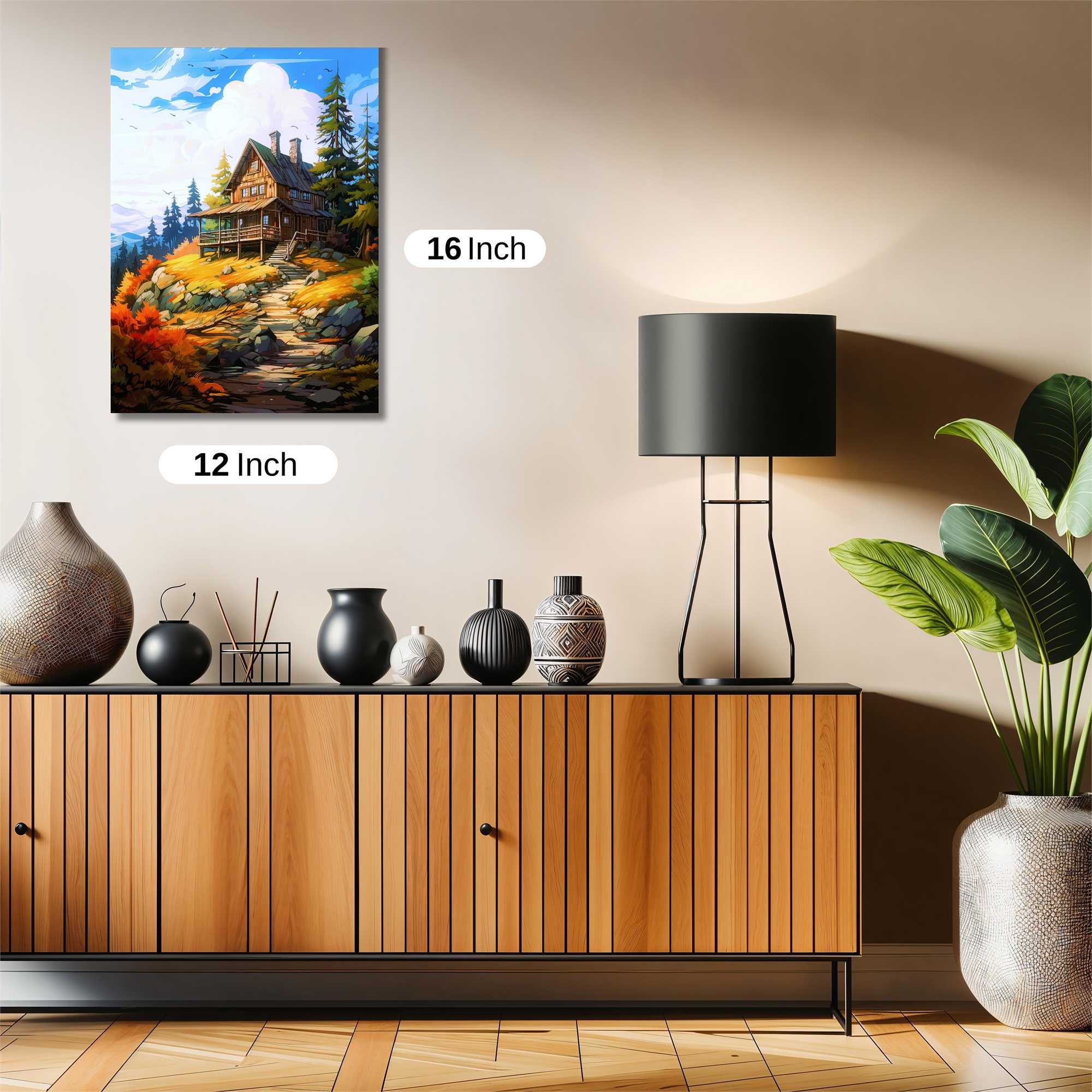 Cabin Serenity Safe Wall Magnetic / M