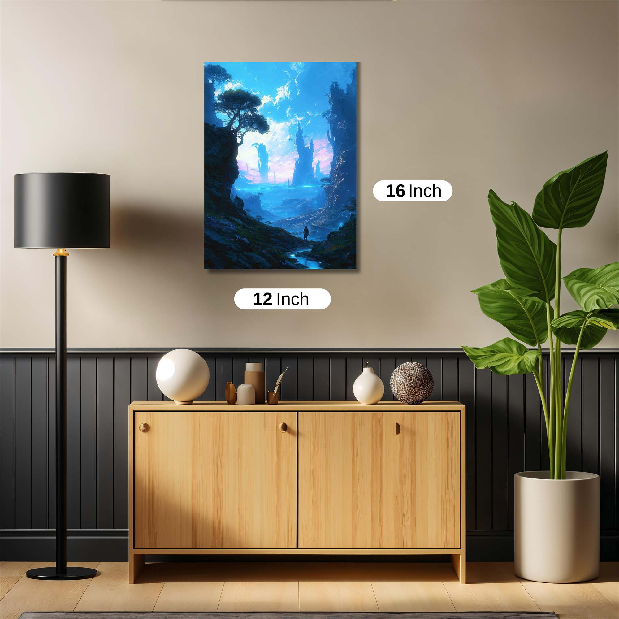 Mystic Dawn Safe Wall Magnetic / M