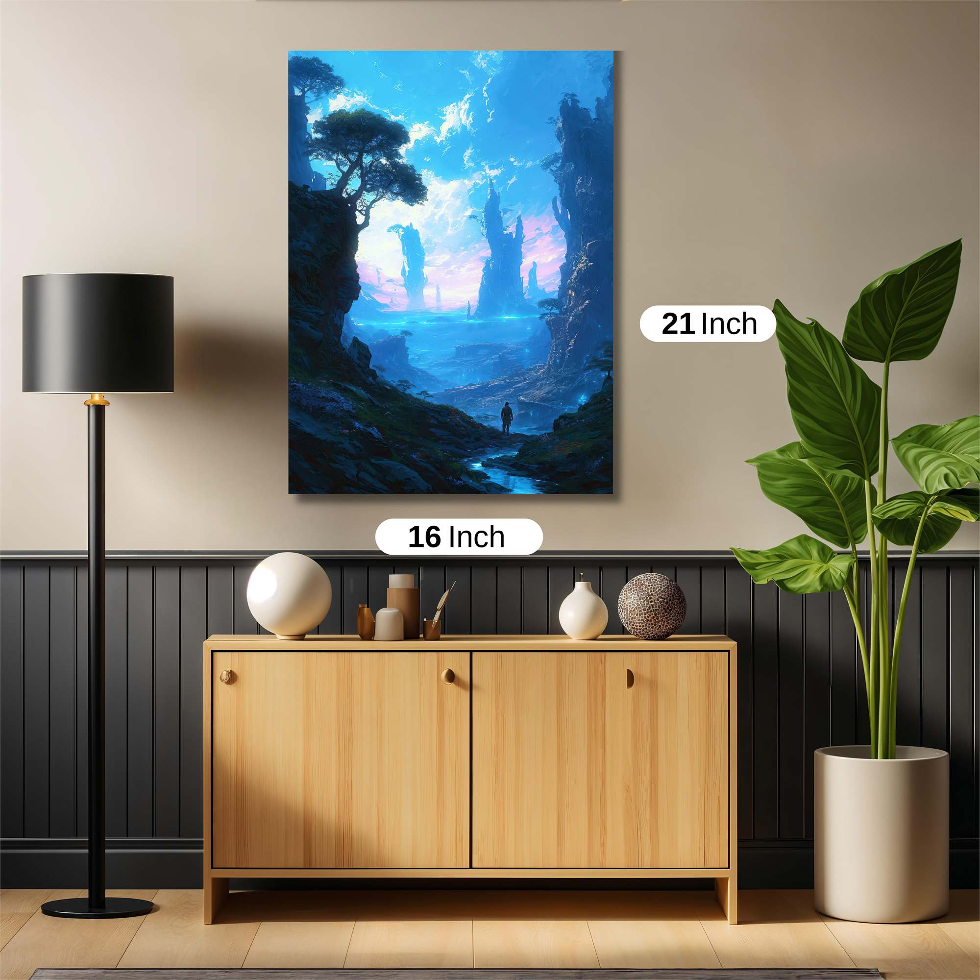 Mystic Dawn Safe Wall Magnetic / M