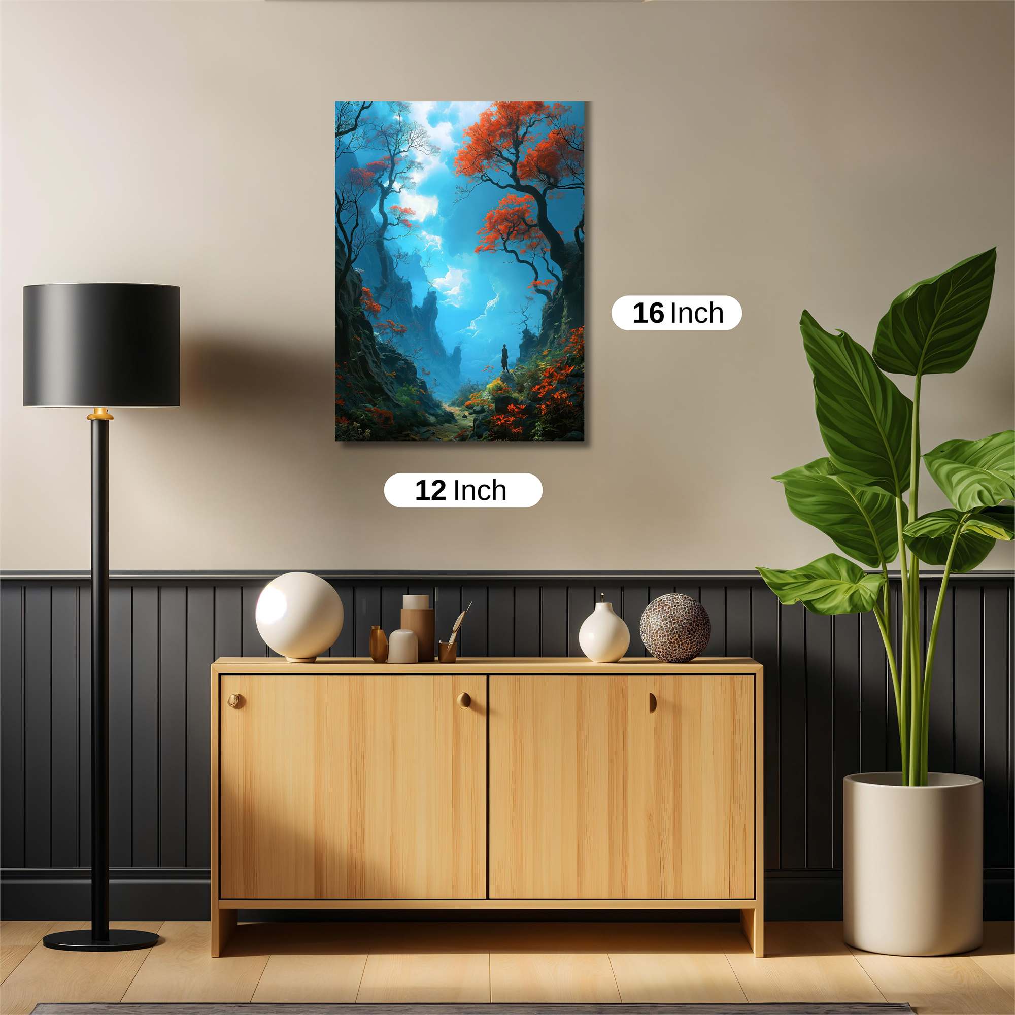 Autumnal Serenity Safe Wall Magnetic / M