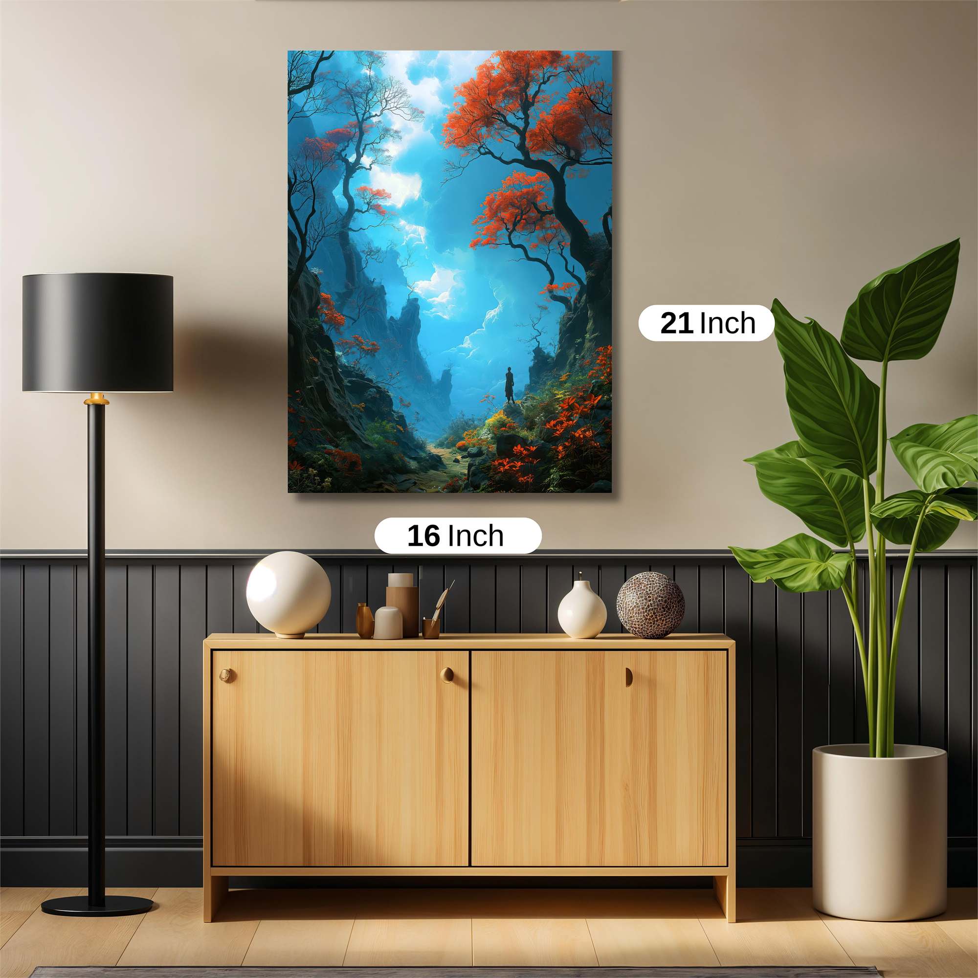 Autumnal Serenity Safe Wall Magnetic / M