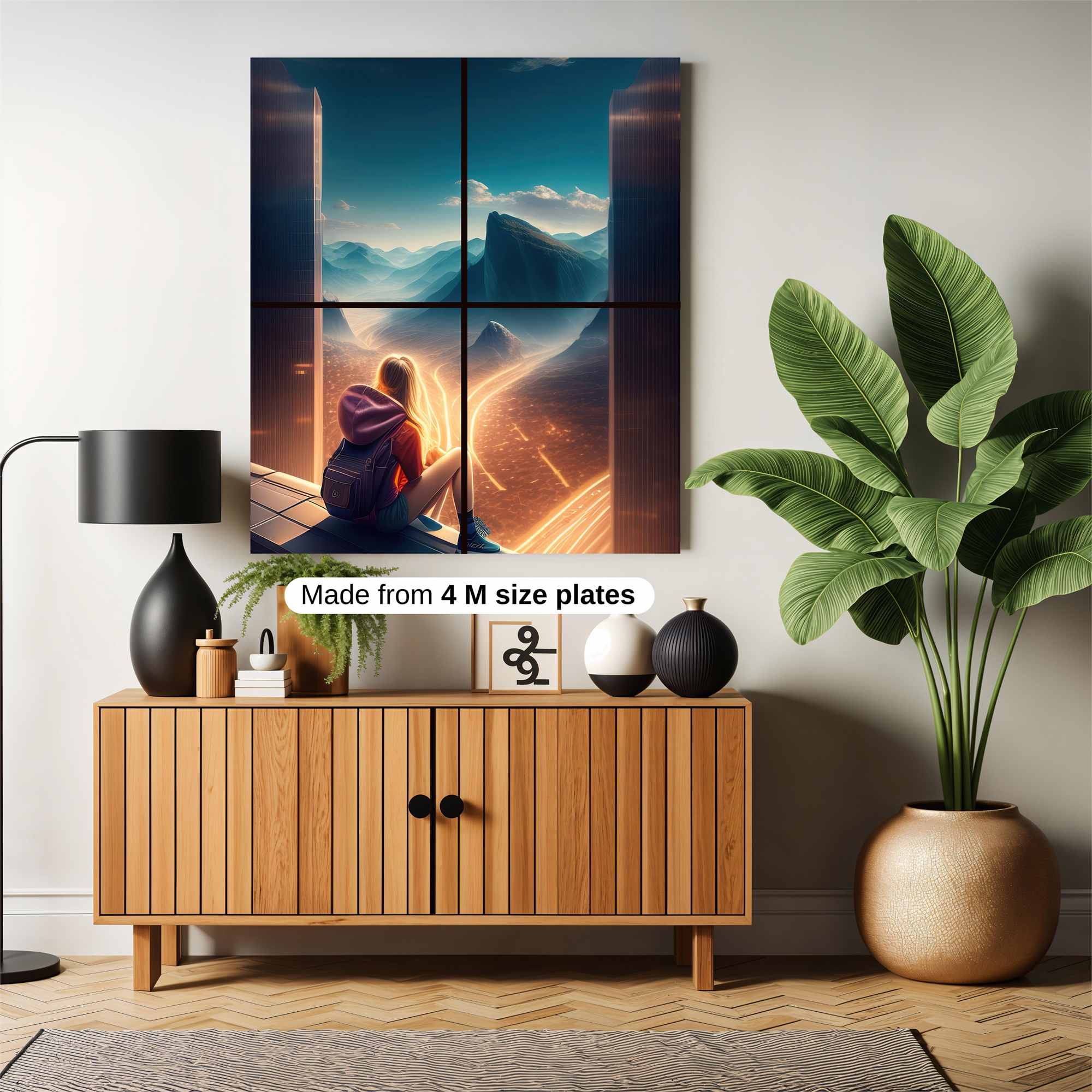 Journey Serene Safe Wall Magnetic / M