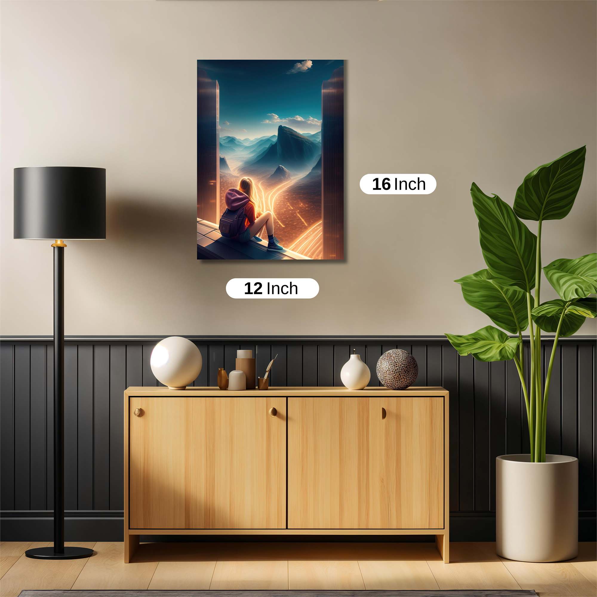 Journey Serene Safe Wall Magnetic / M