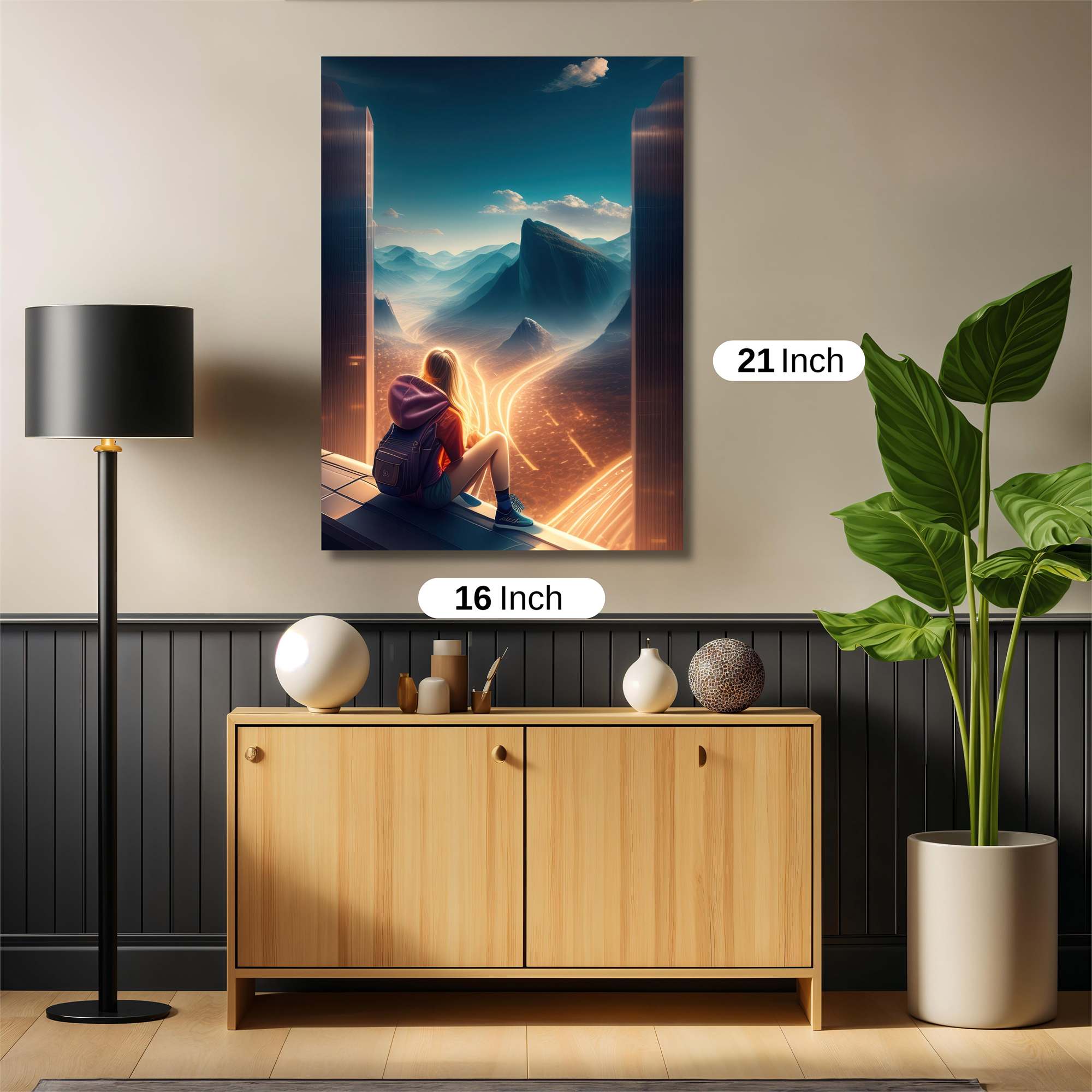 Journey Serene Safe Wall Magnetic / M
