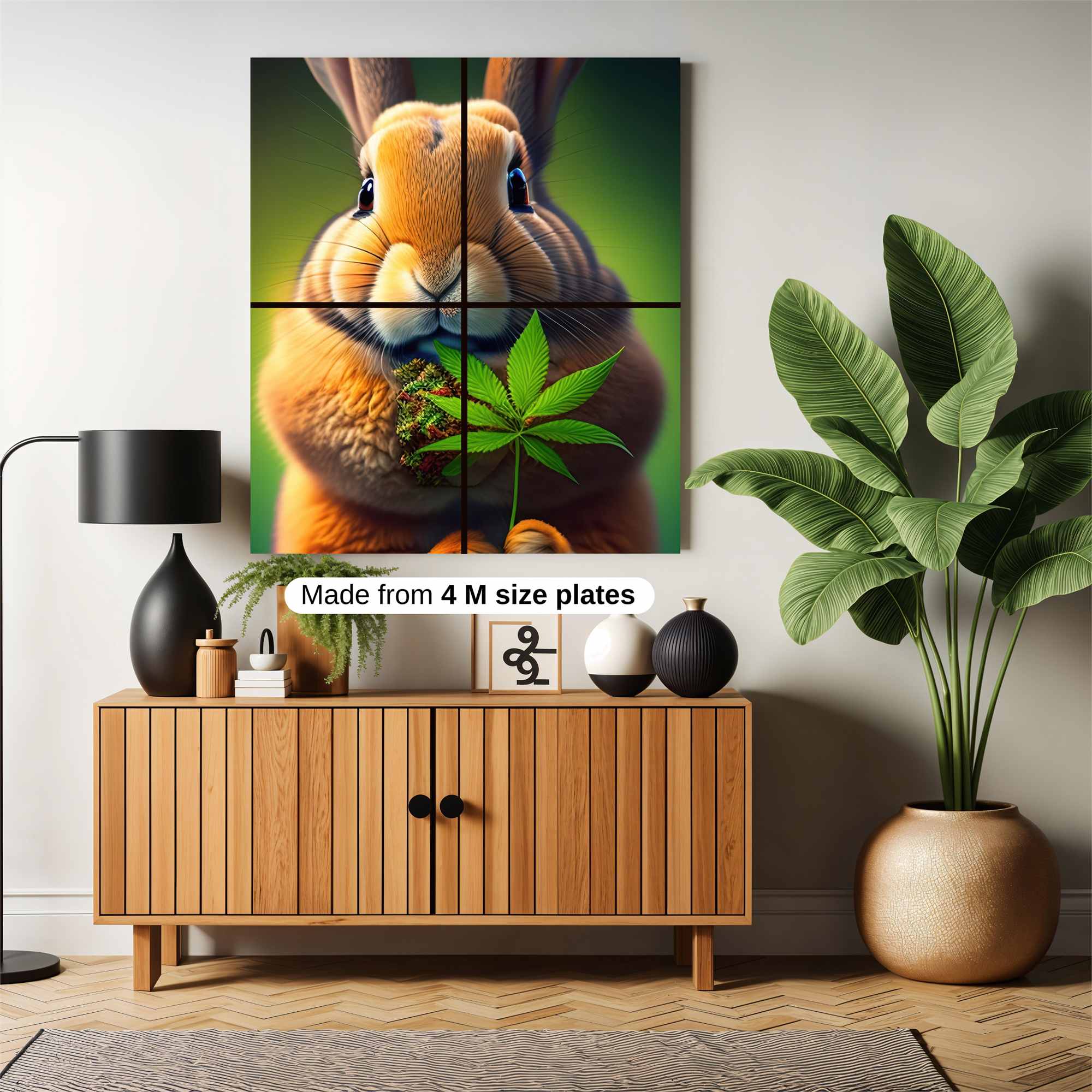 Bunny Bliss Safe Wall Magnetic / M