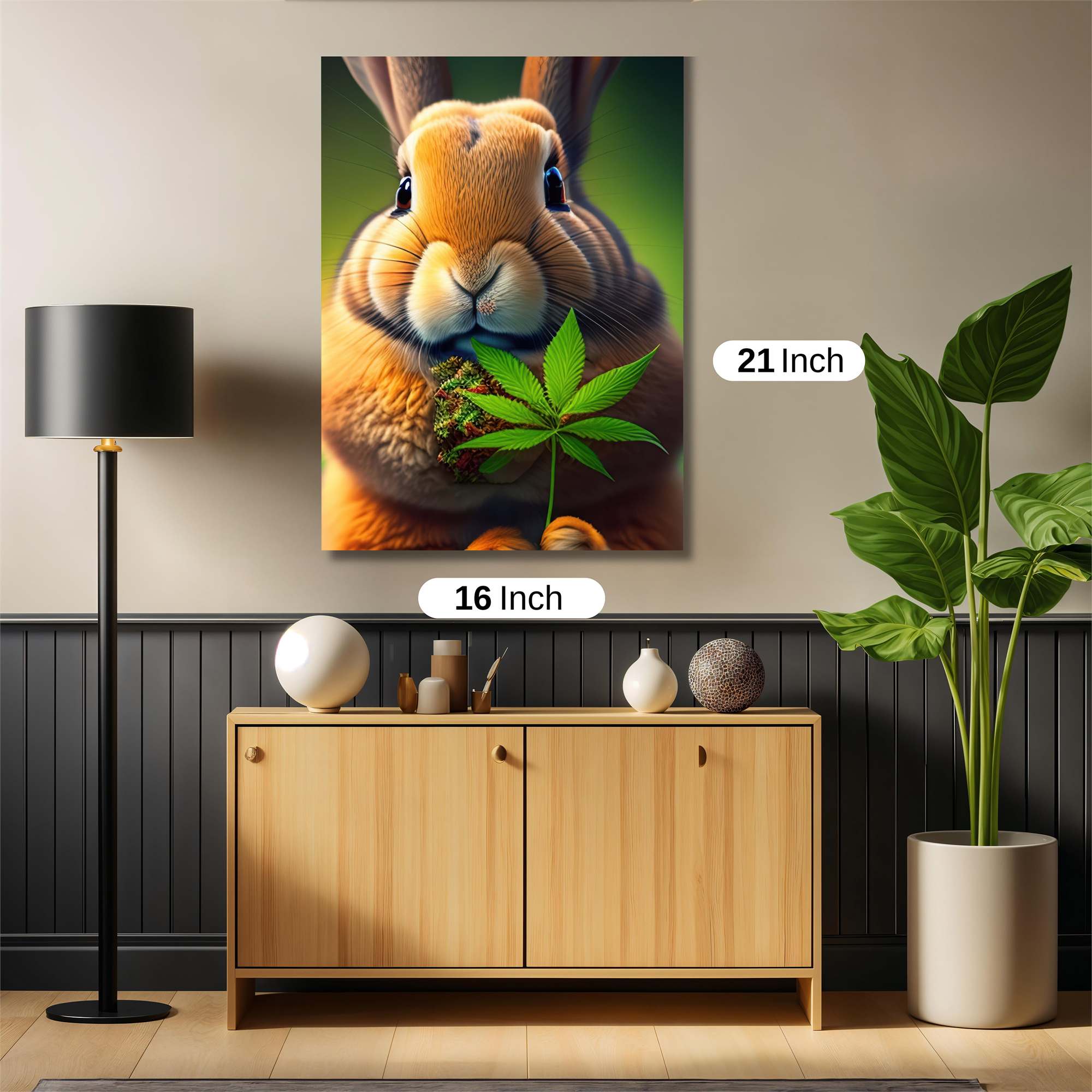 Bunny Bliss Safe Wall Magnetic / M