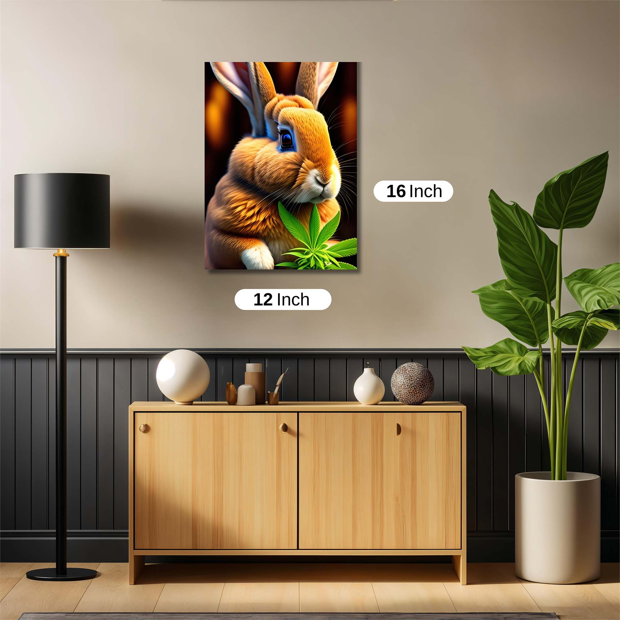 Bunny Bliss Safe Wall Magnetic / M