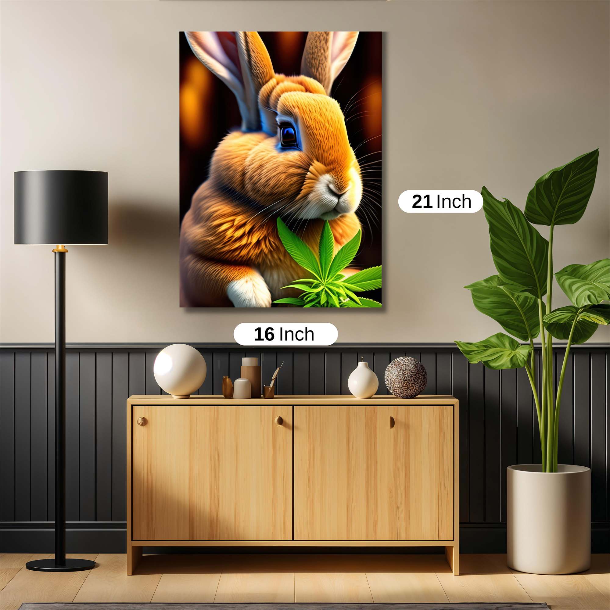 Bunny Bliss Safe Wall Magnetic / M