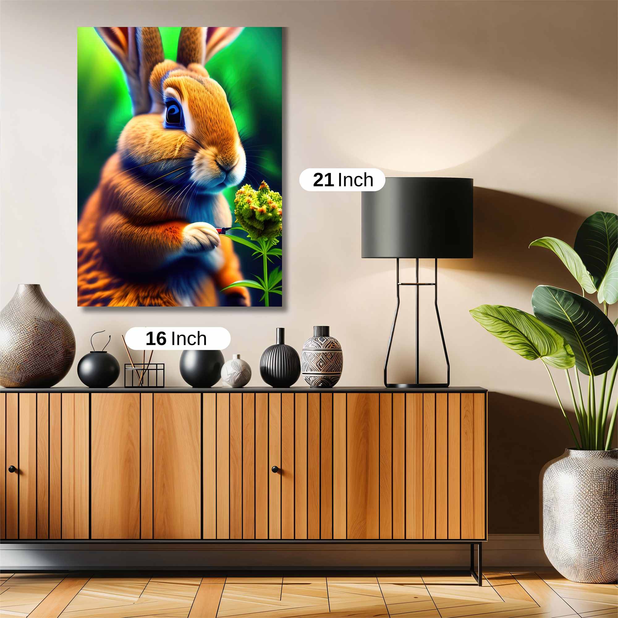 Bunny Bliss Safe Wall Magnetic / M