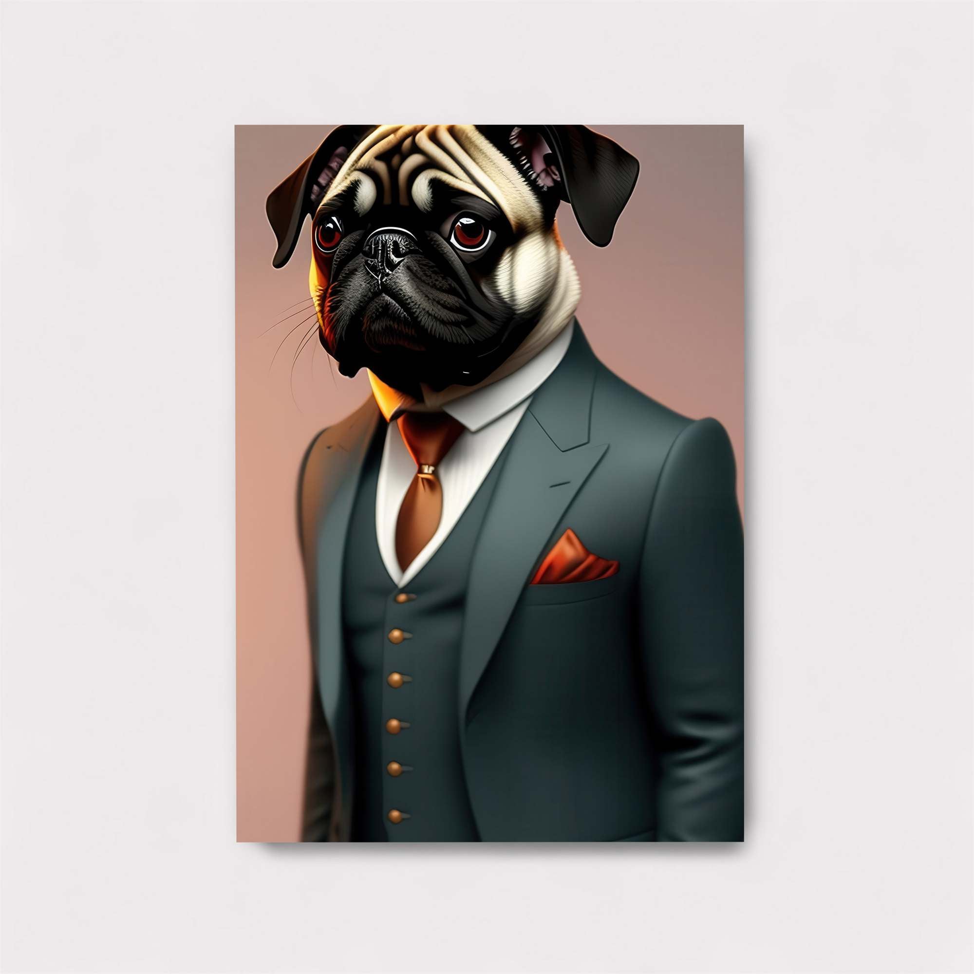 Pug Elegance Safe Wall Magnetic / M
