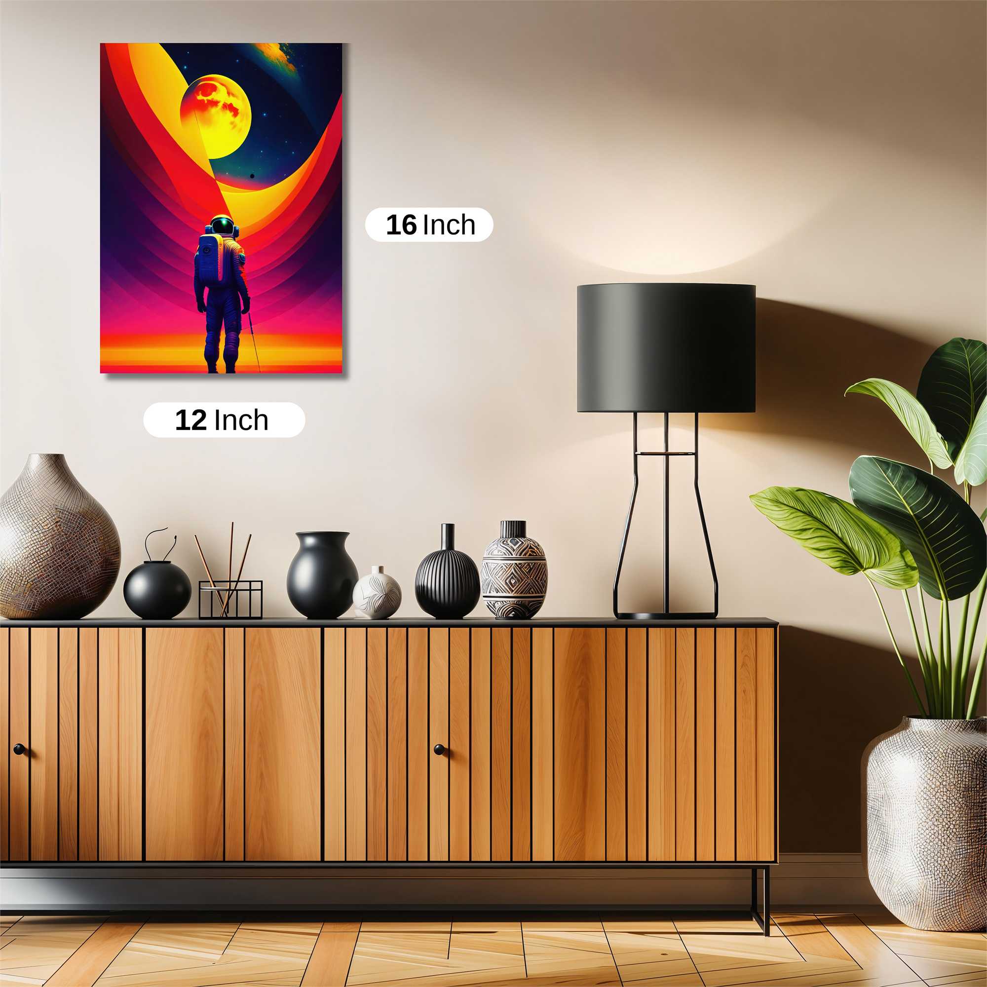 Moon Serenity Safe Wall Magnetic / M