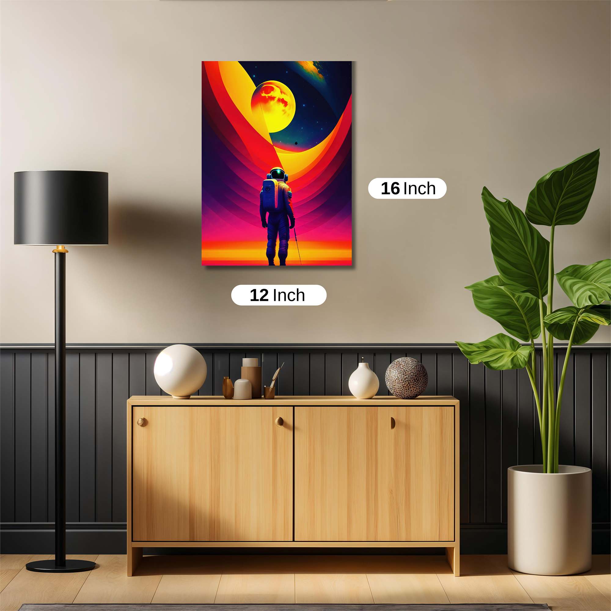 Moon Serenity Safe Wall Magnetic / M