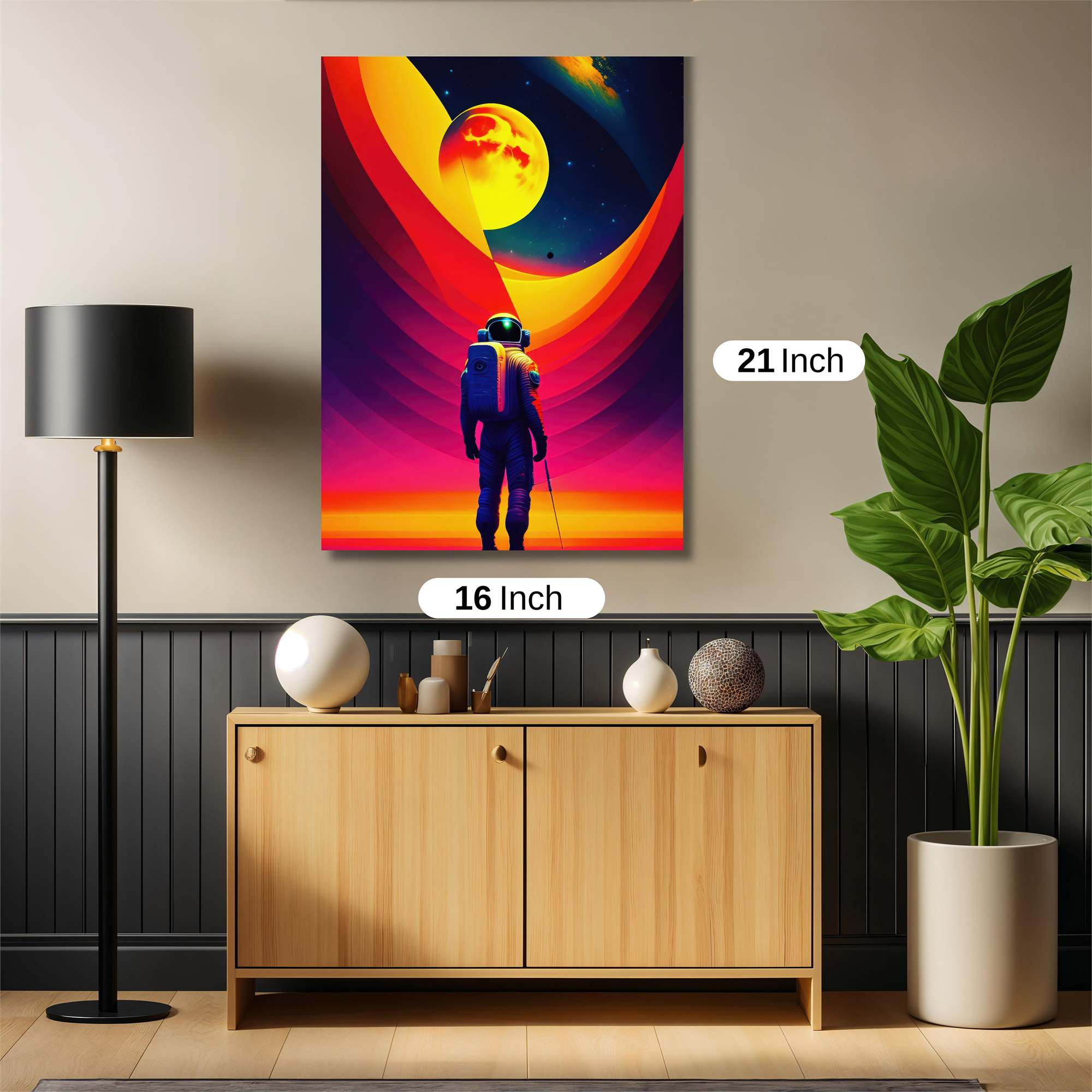 Moon Serenity Safe Wall Magnetic / M