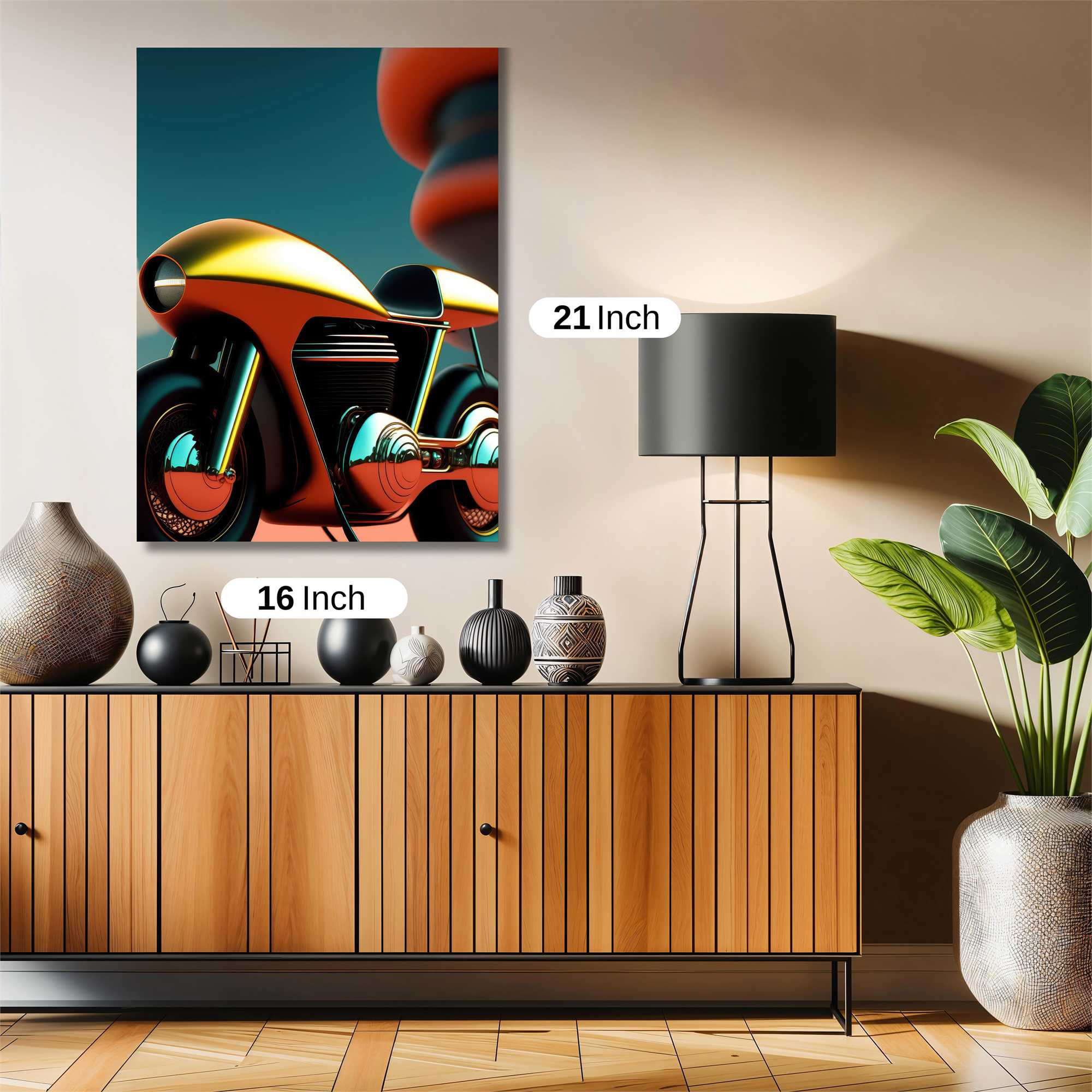 RetroFuturistic Safe Wall Magnetic / M