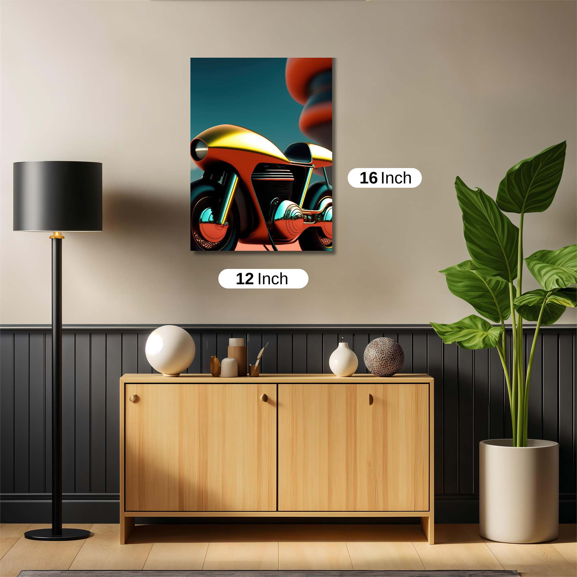 RetroFuturistic Safe Wall Magnetic / M