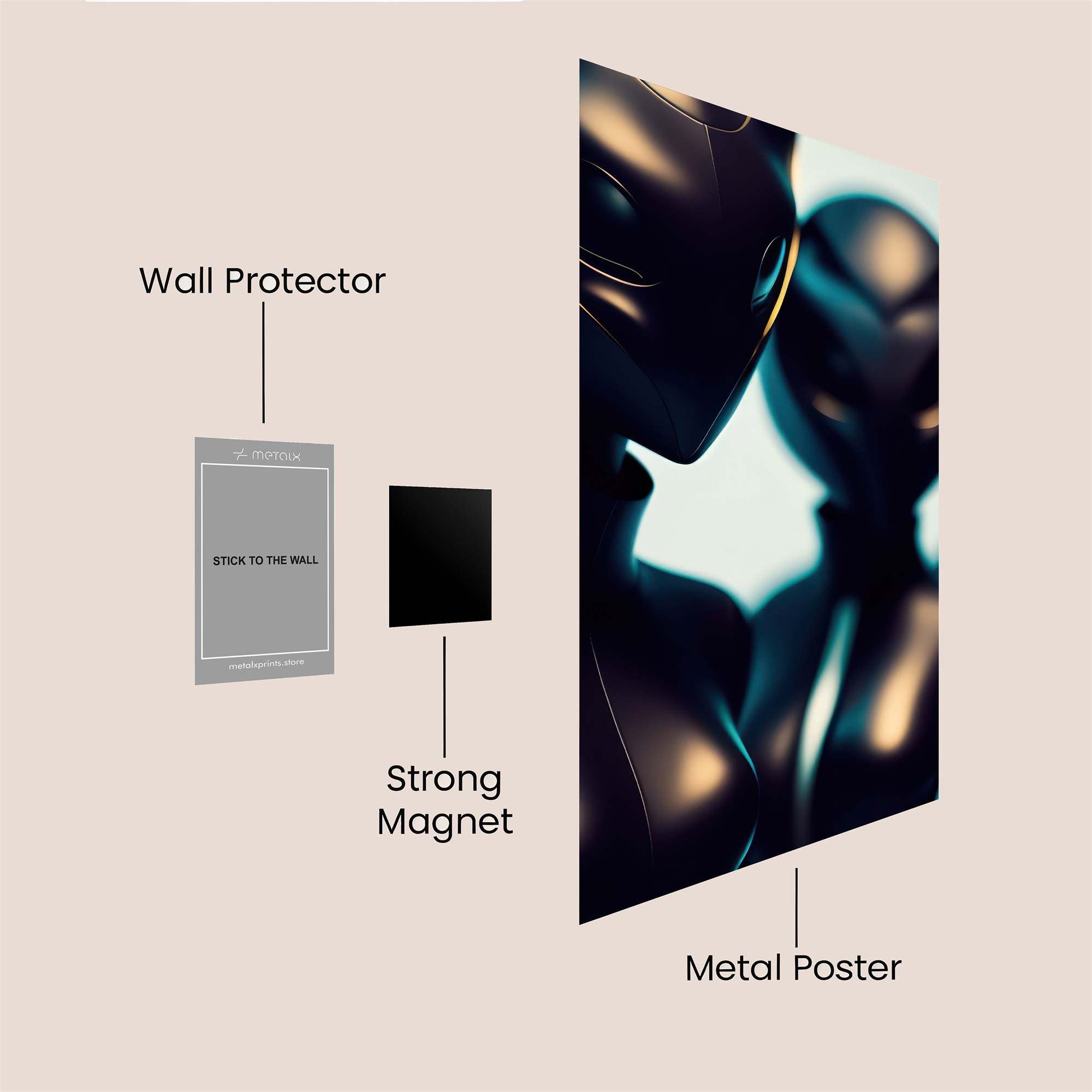 Catwoman Enigmatic Safe Wall Magnetic / M