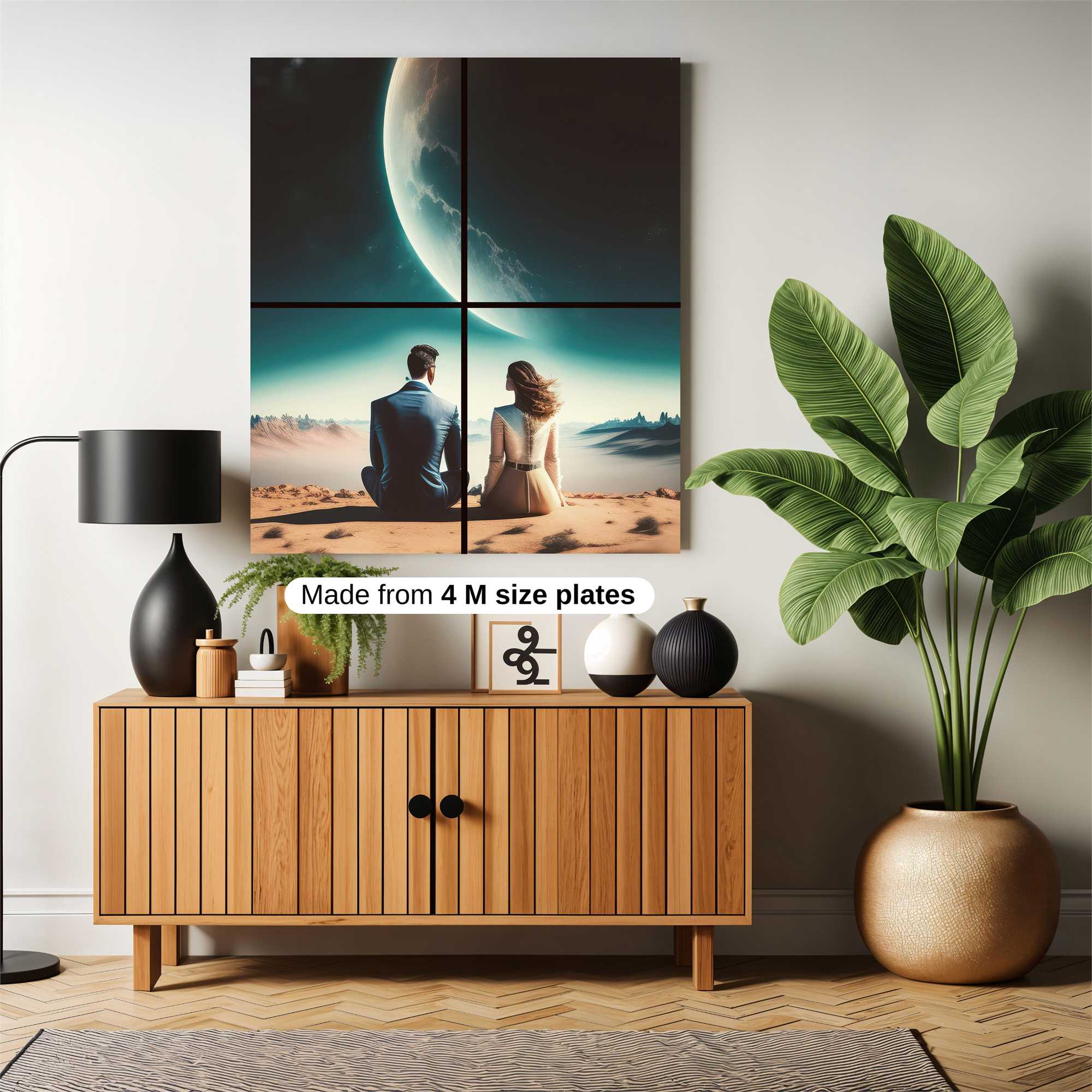 Lovers Serene Safe Wall Magnetic / M