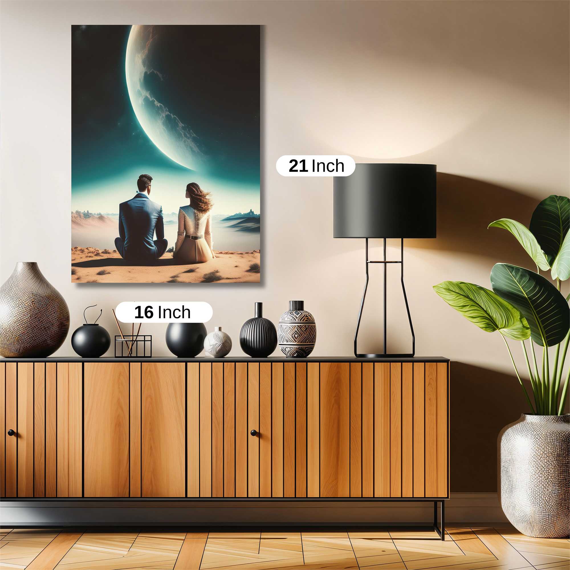 Lovers Serene Safe Wall Magnetic / M