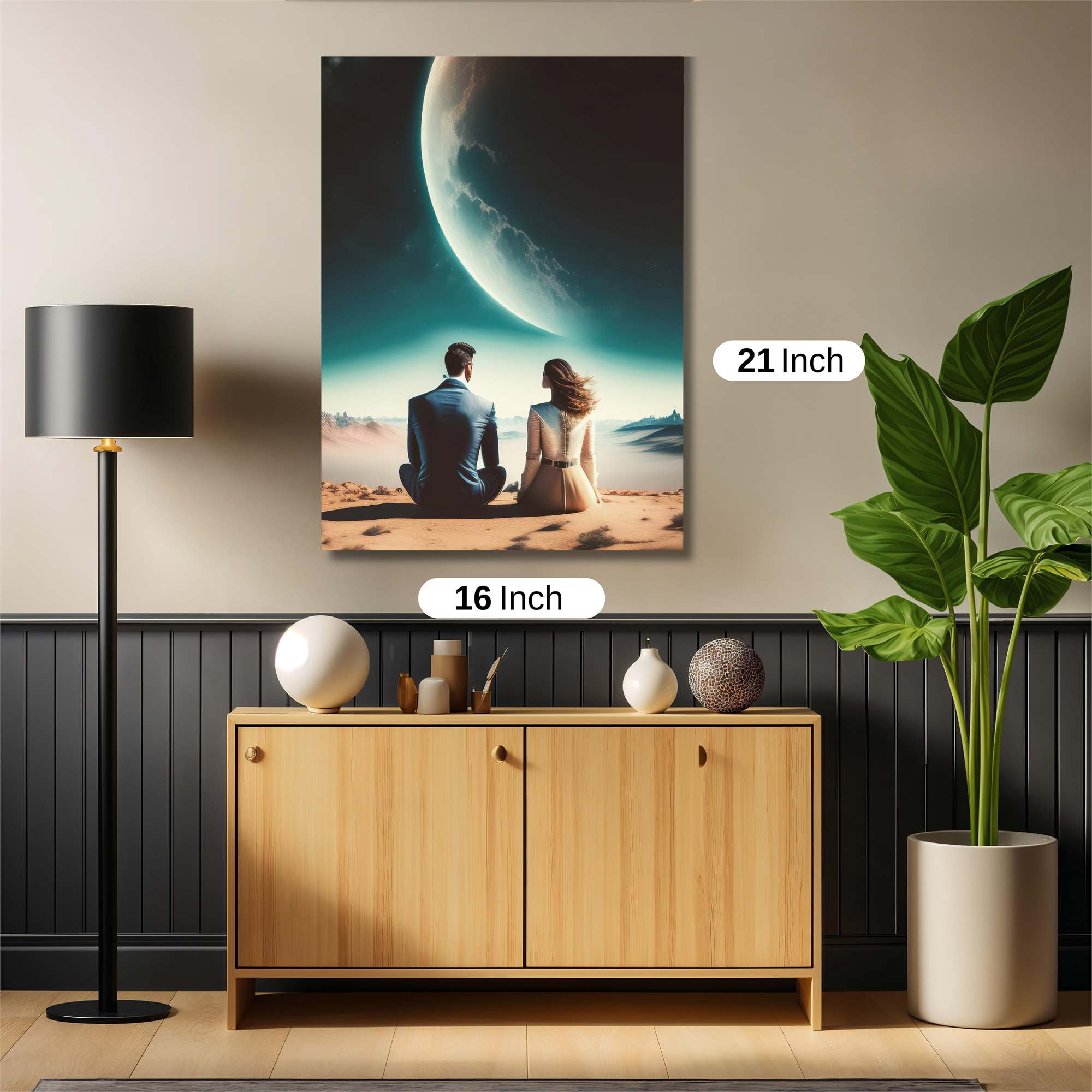 Lovers Serene Safe Wall Magnetic / M