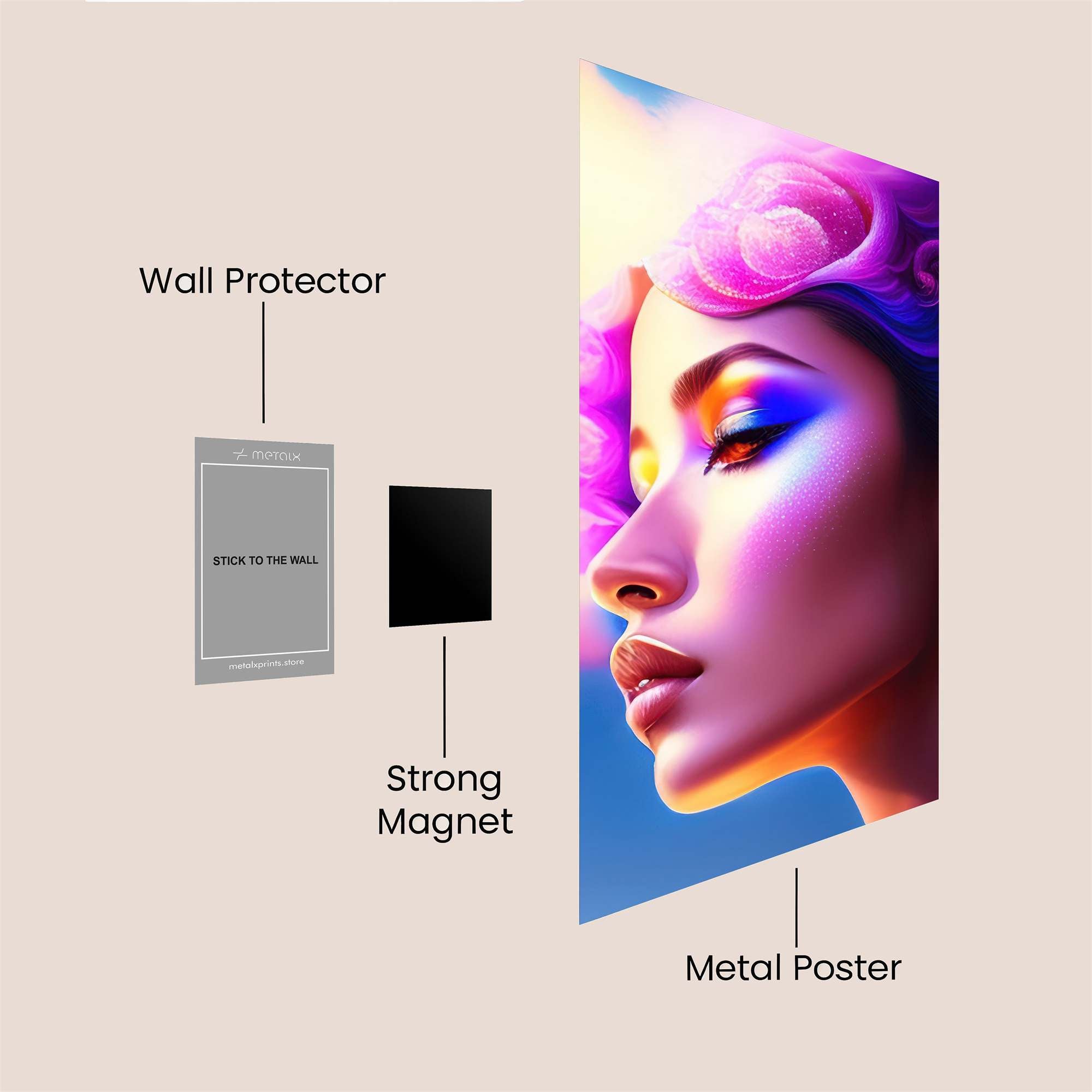 Cosmic Dream Safe Wall Magnetic / M