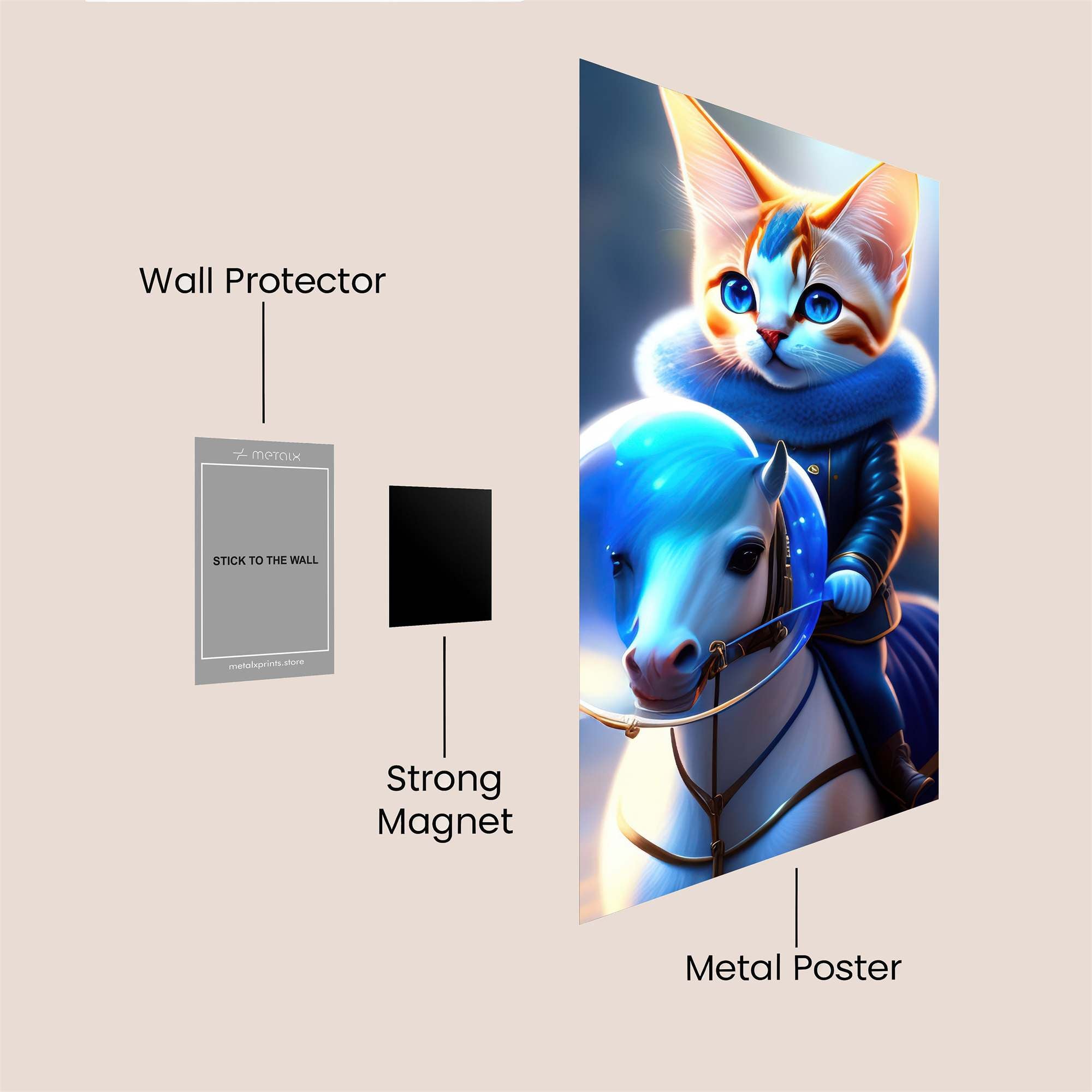 Knightly Valor Safe Wall Magnetic / M