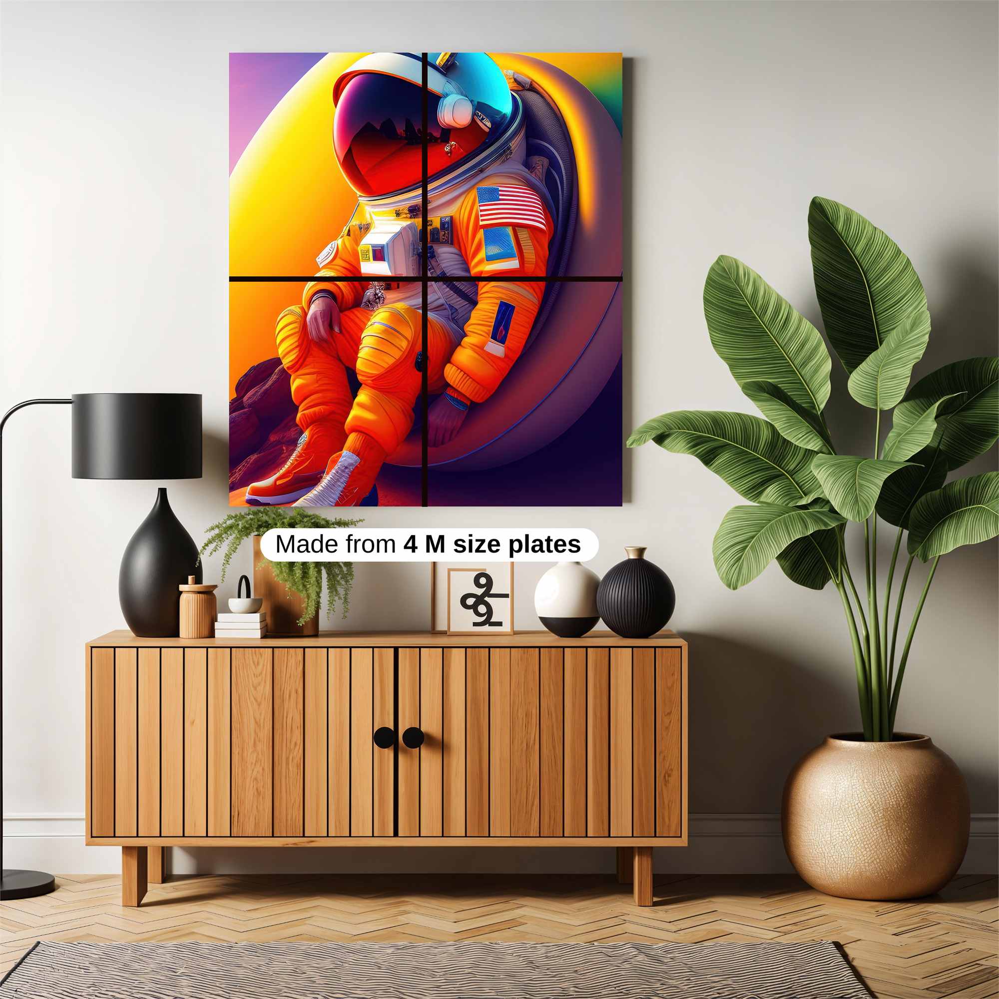 Astronaut Dreamy Safe Wall Magnetic / M