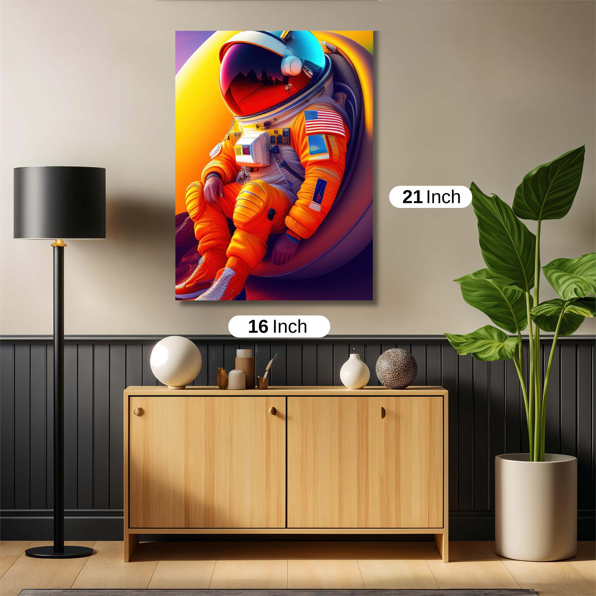 Astronaut Dreamy Safe Wall Magnetic / M