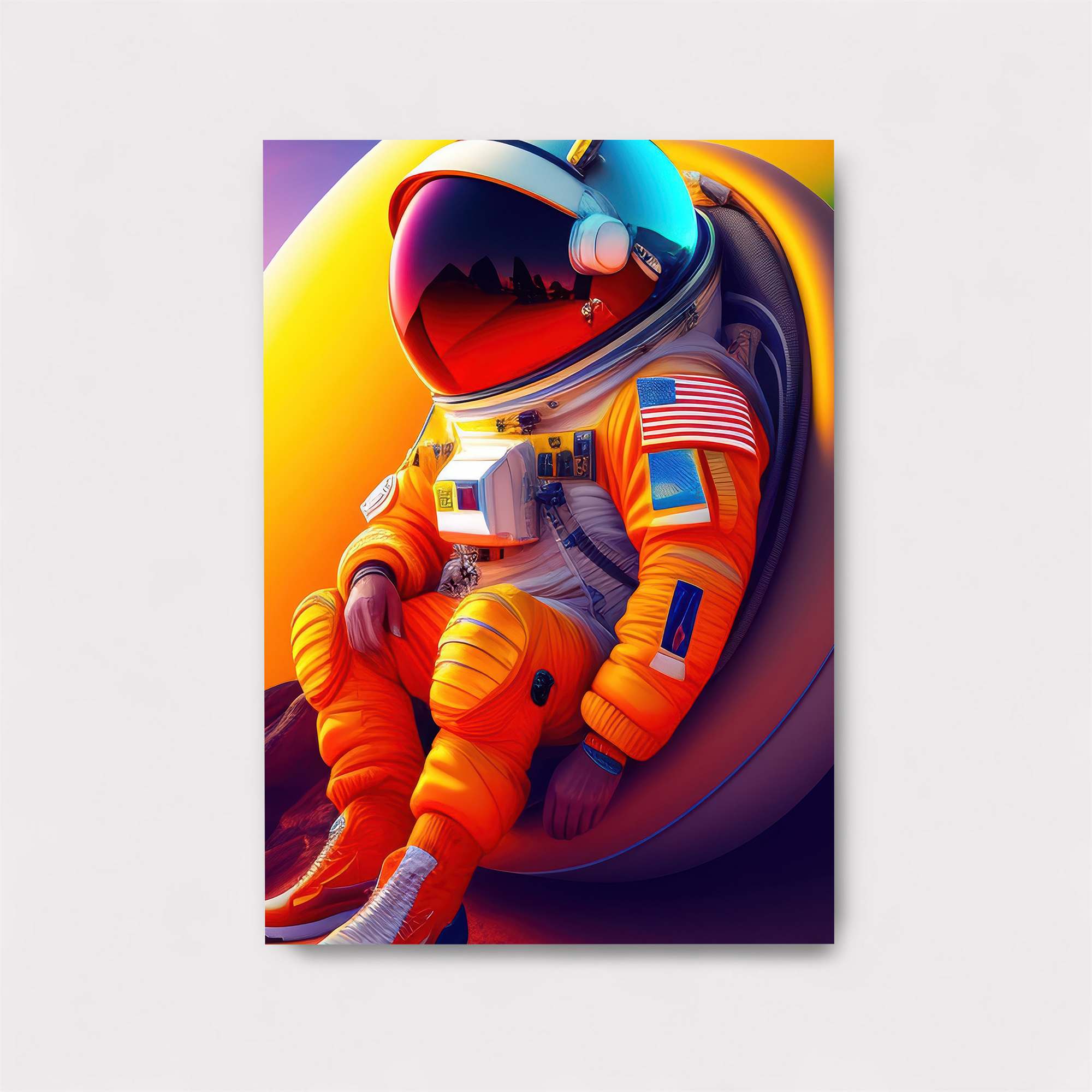 Astronaut Dreamy Safe Wall Magnetic / M