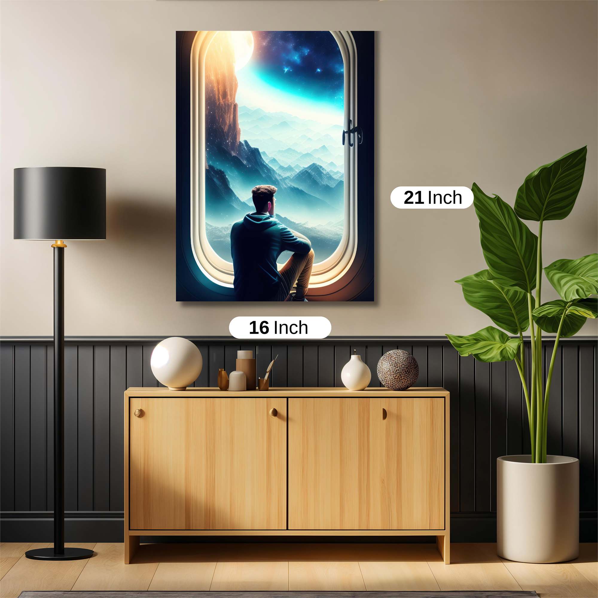 Cosmic Serenity Safe Wall Magnetic / M