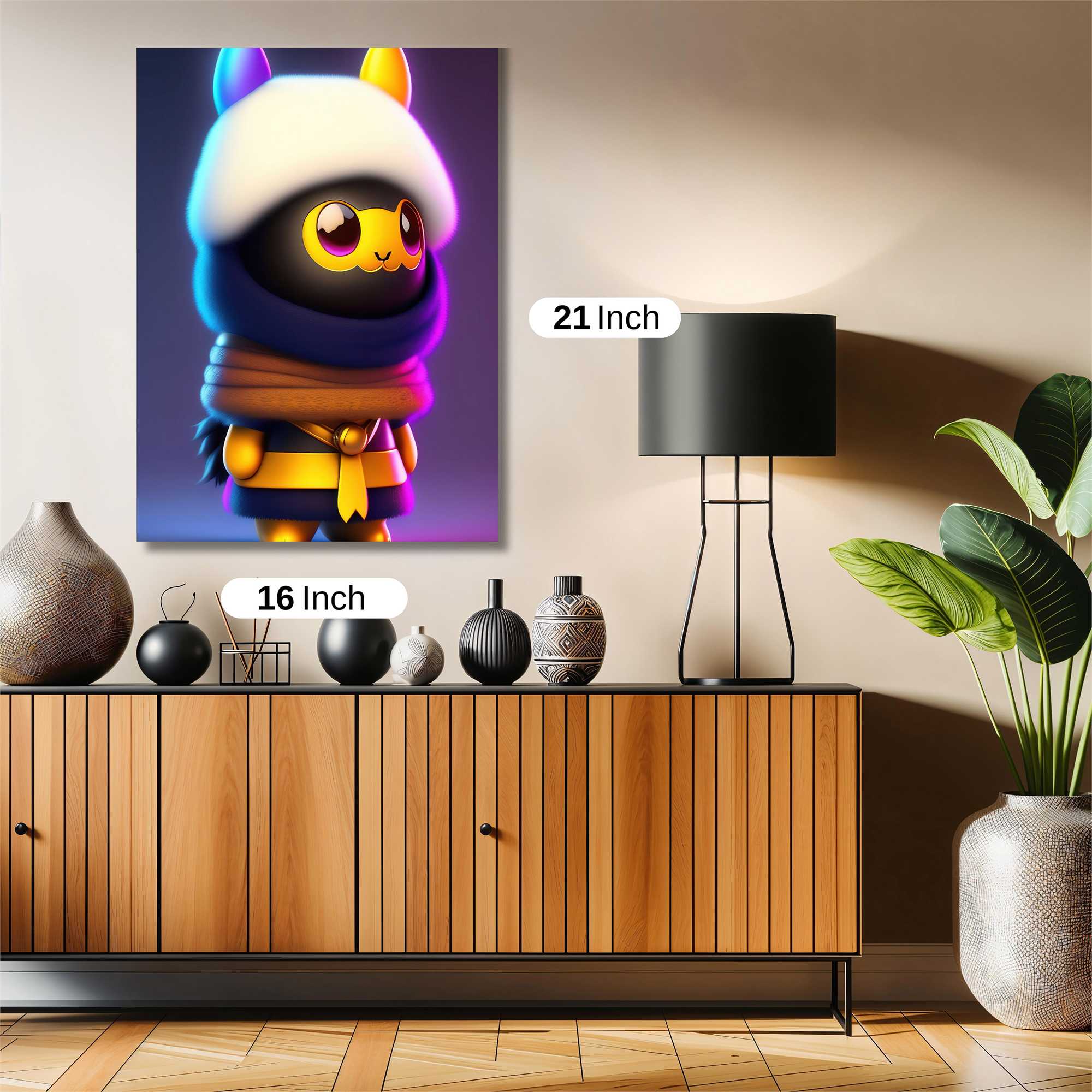 Ninja Whimsy Safe Wall Magnetic / M