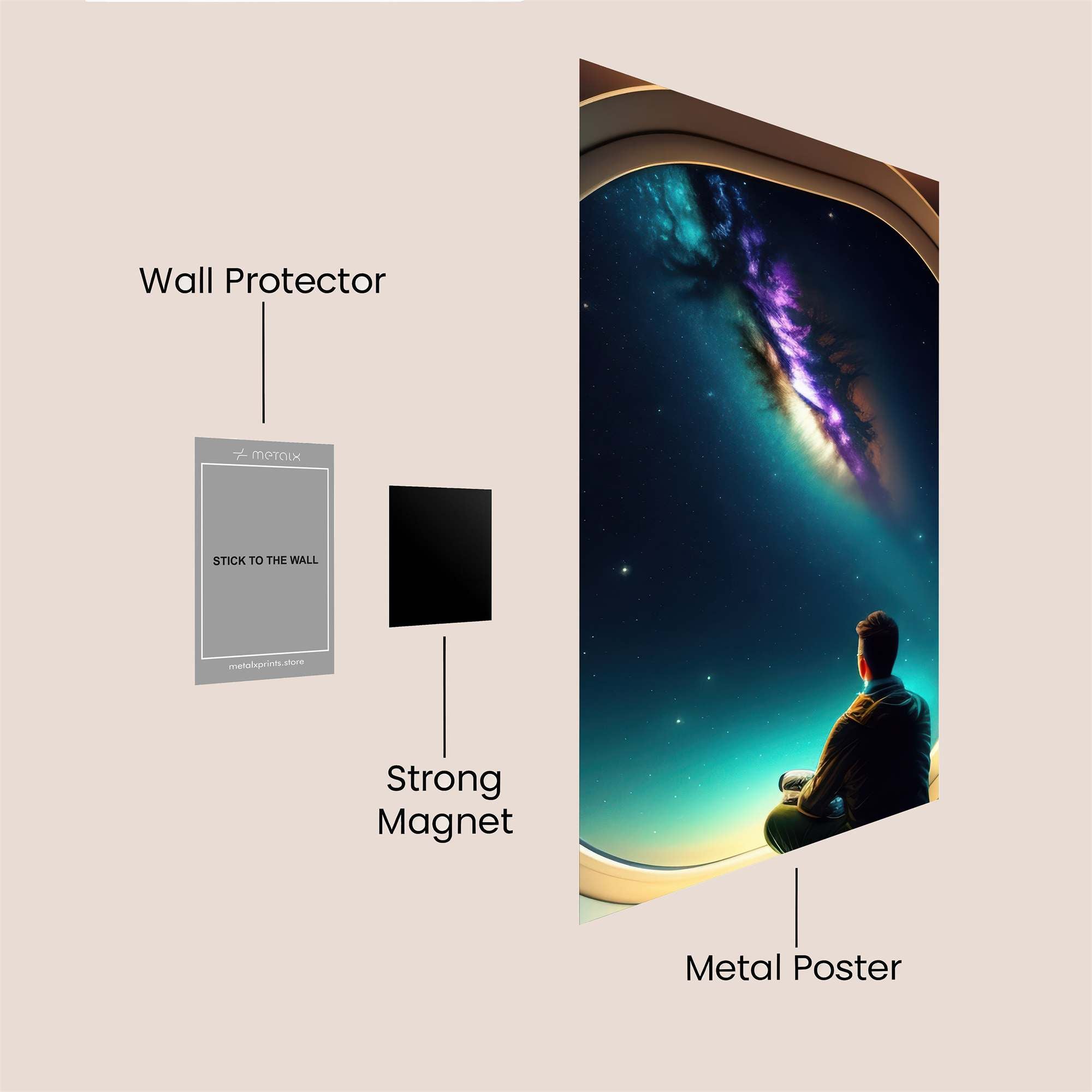 Galactic Serenity Safe Wall Magnetic / M