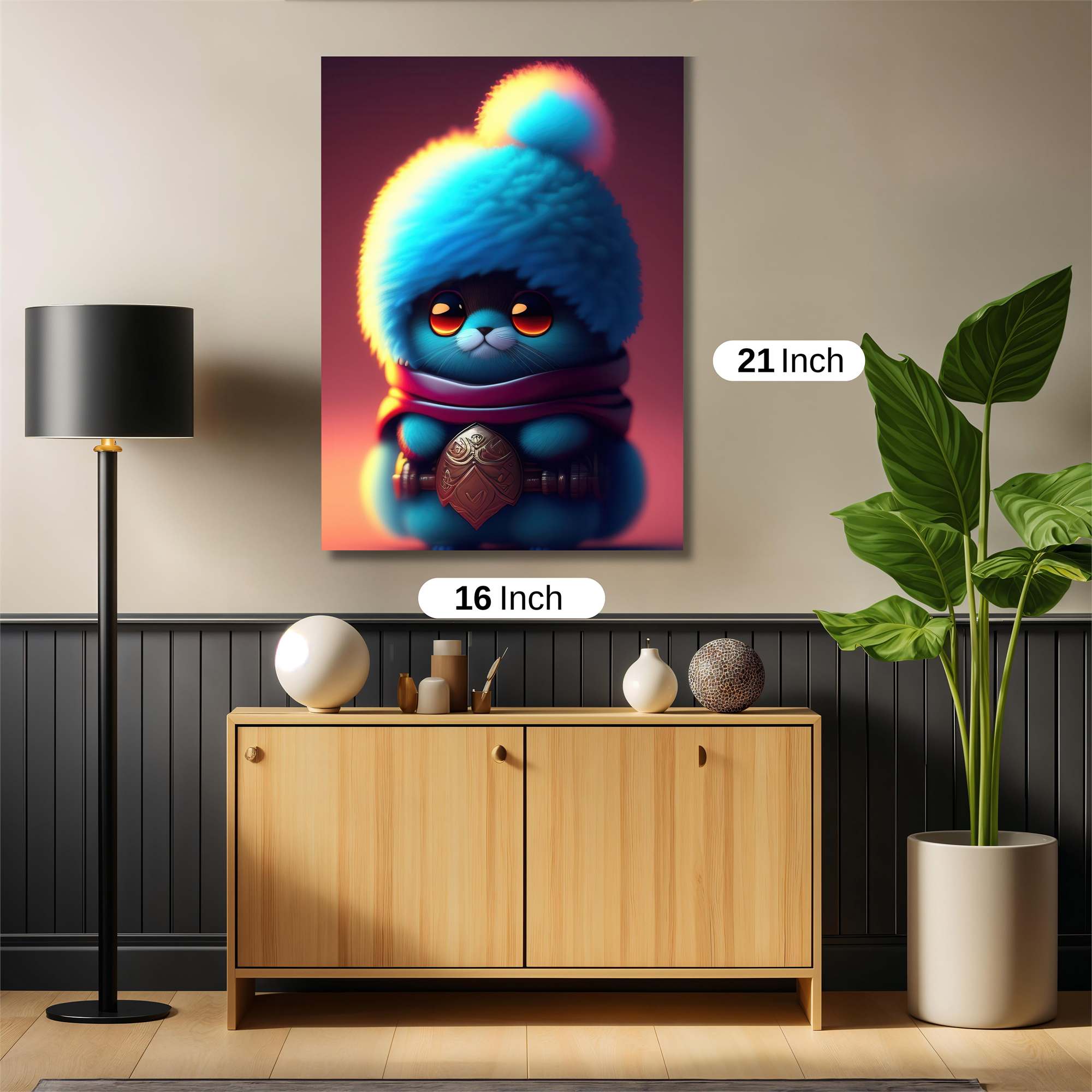 Bunny Bliss Safe Wall Magnetic / M
