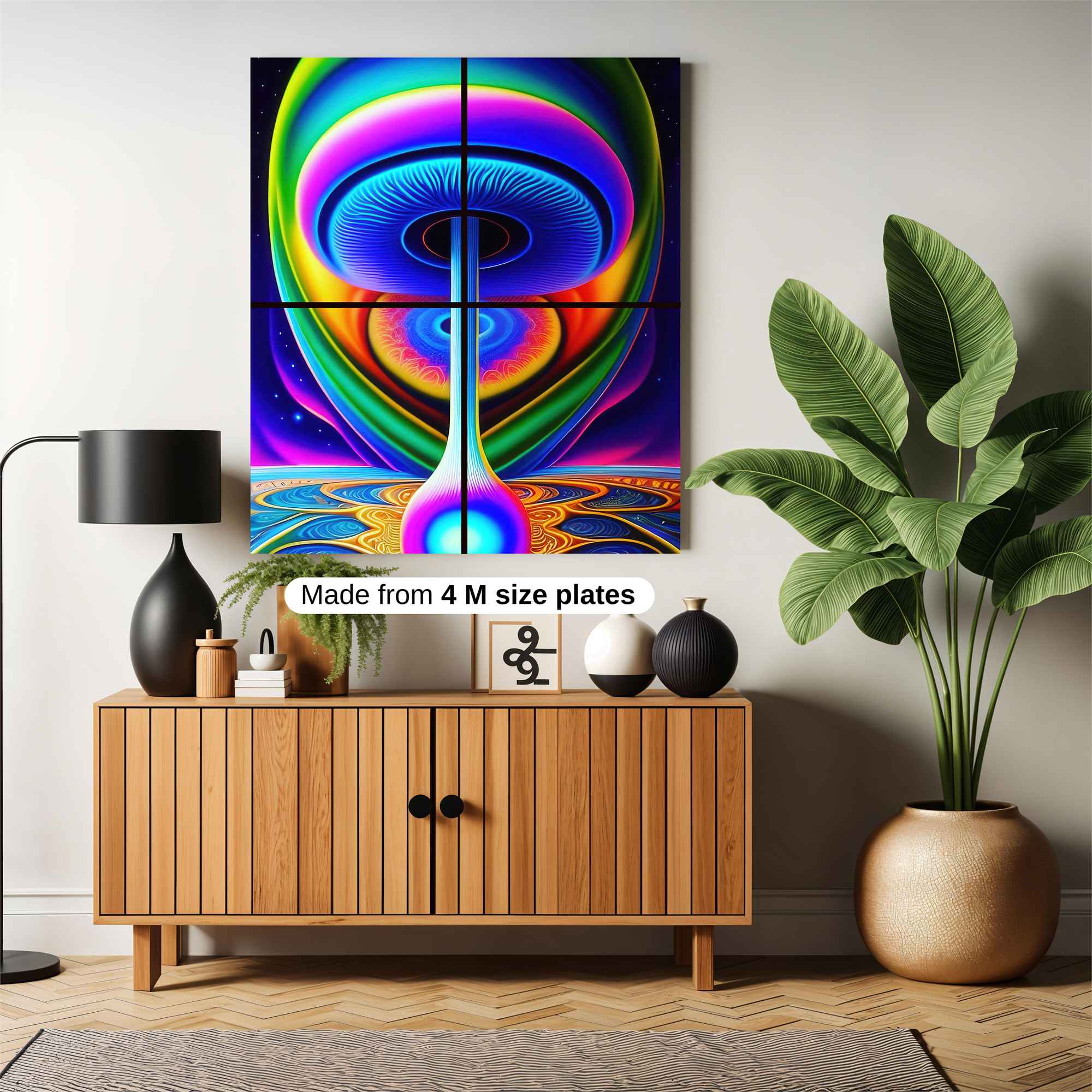 Psychedelic Dream Safe Wall Magnetic / M