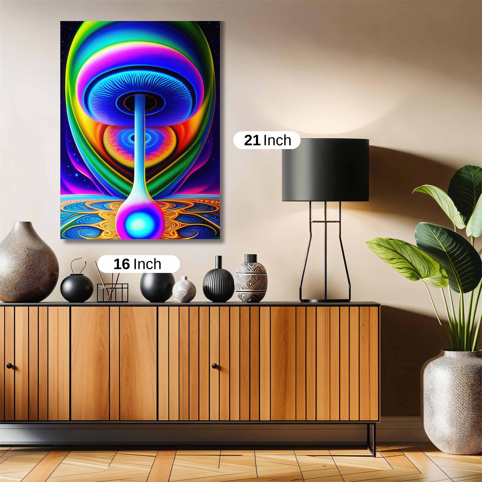 Psychedelic Dream Safe Wall Magnetic / M