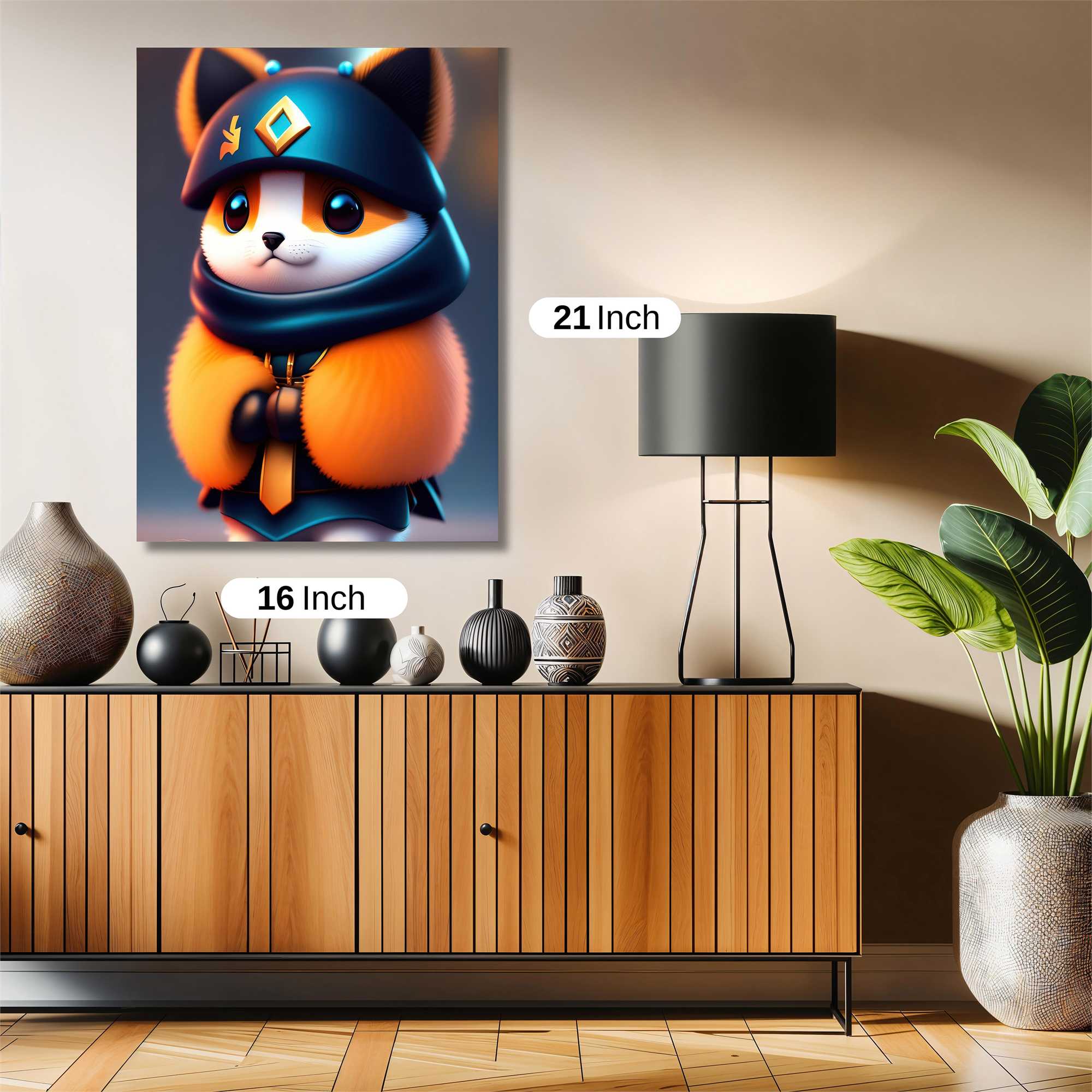 Samurai Serenity Safe Wall Magnetic / M