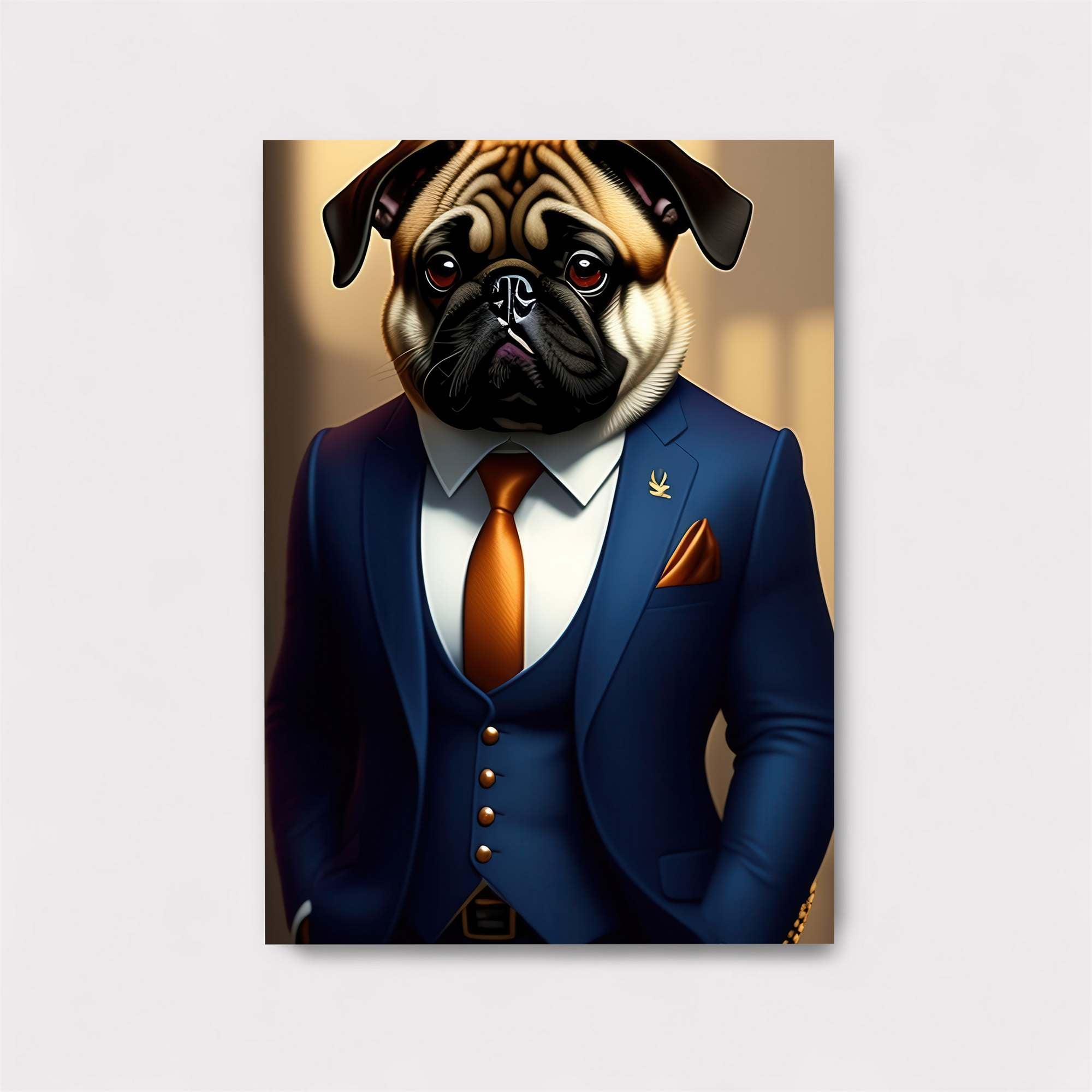 Pug Elegance Safe Wall Magnetic / M