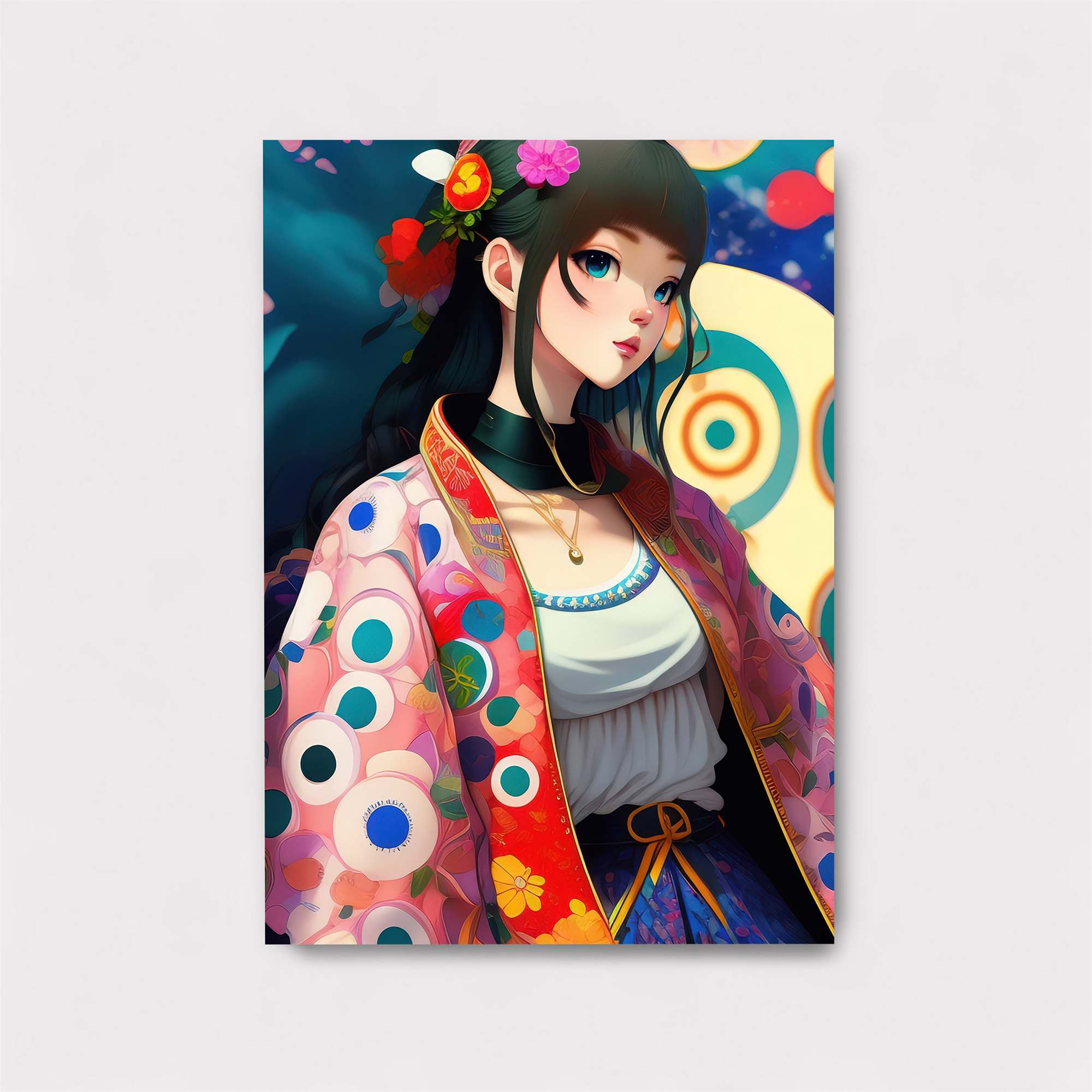 Floral Elegance Safe Wall Magnetic / M