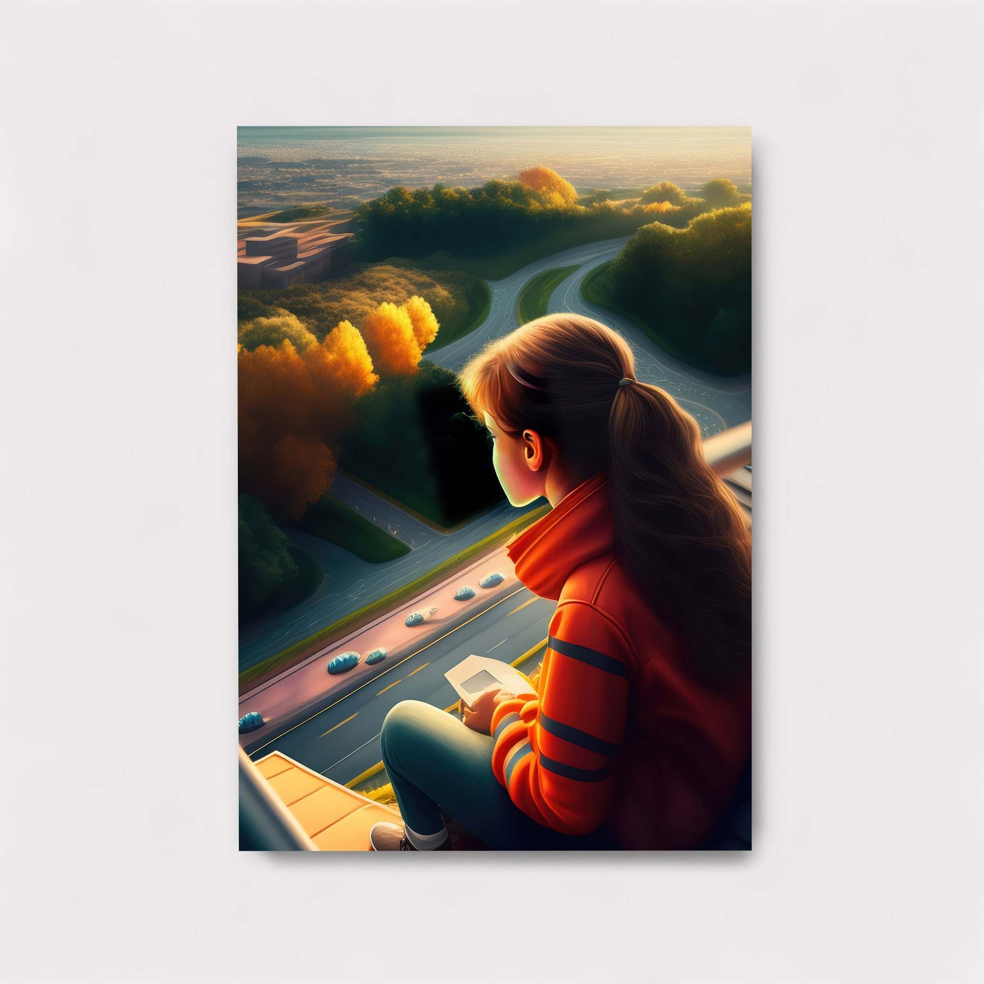 Sunset Serenity Safe Wall Magnetic / M