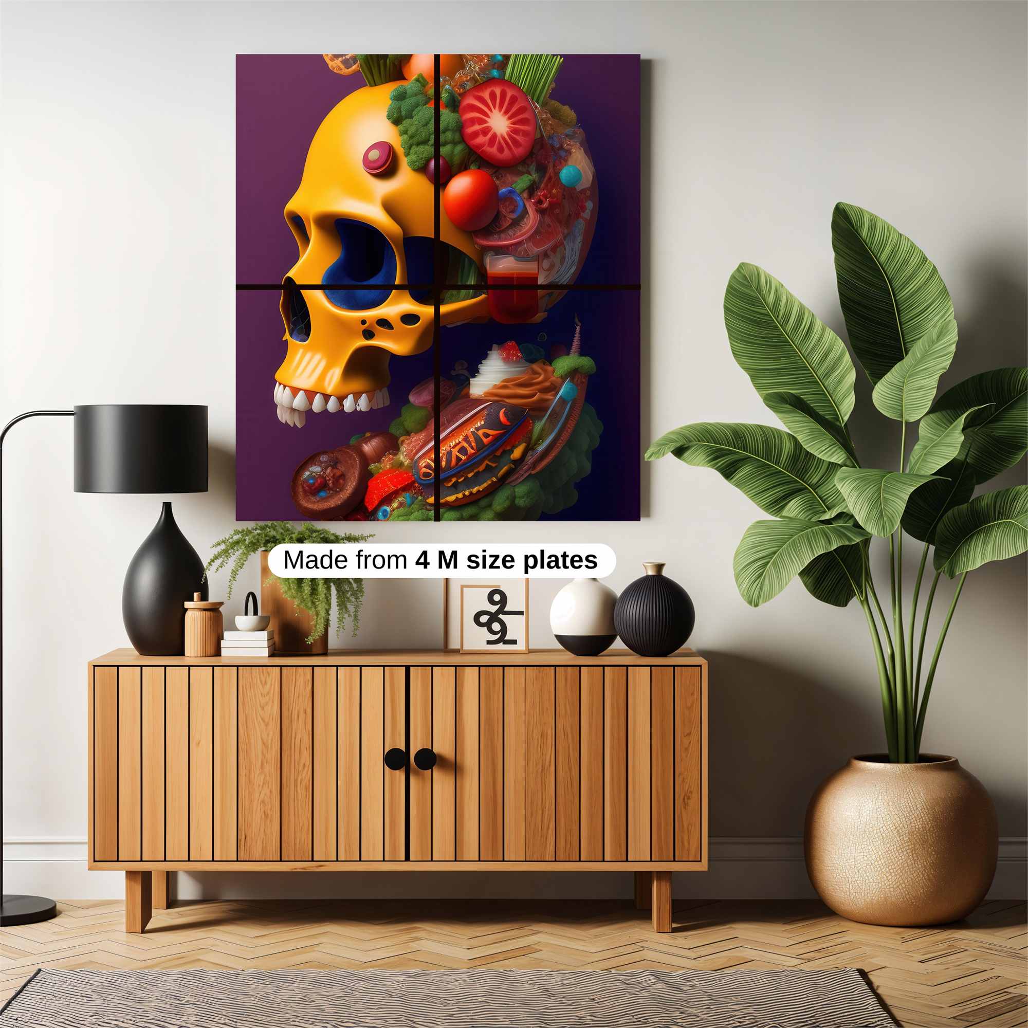 Veggie Vitality Safe Wall Magnetic / M