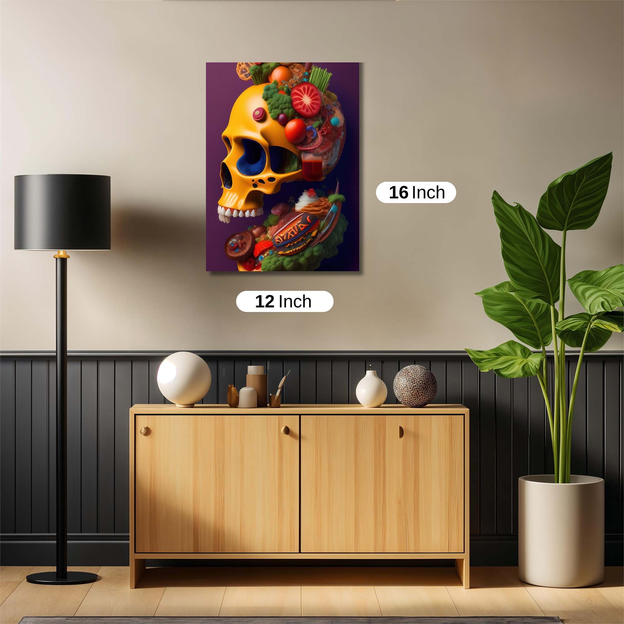 Veggie Vitality Safe Wall Magnetic / M
