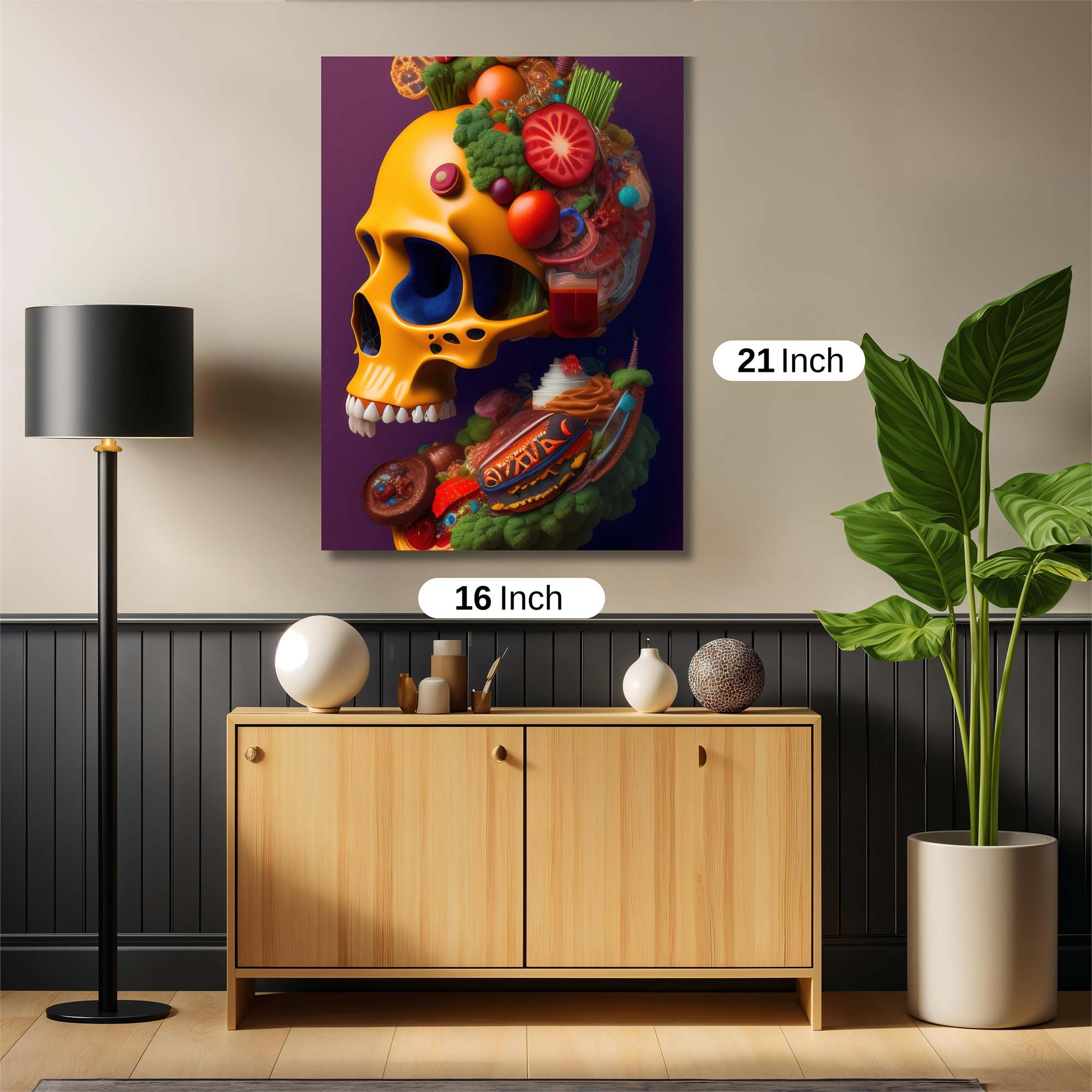 Veggie Vitality Safe Wall Magnetic / M