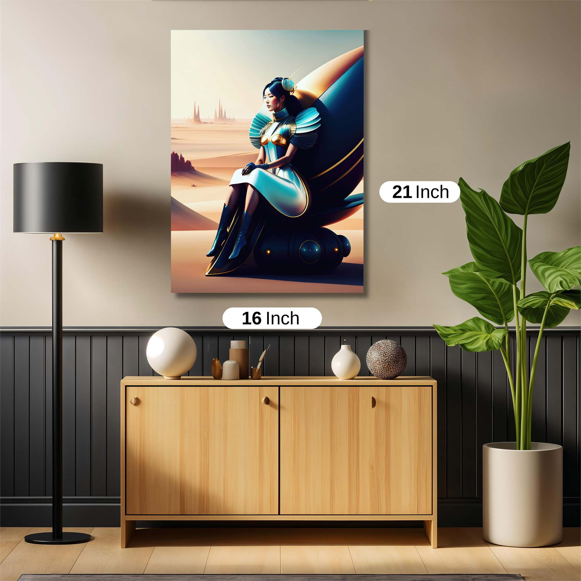 Desert Empress Safe Wall Magnetic / M