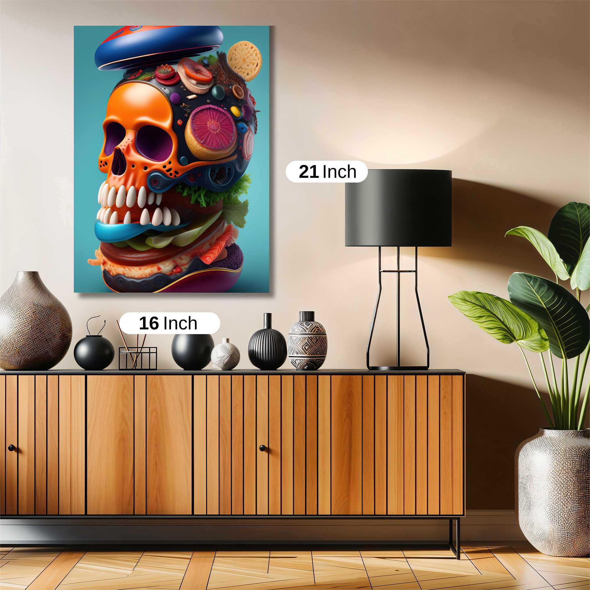 Skullicious Feast Safe Wall Magnetic / M