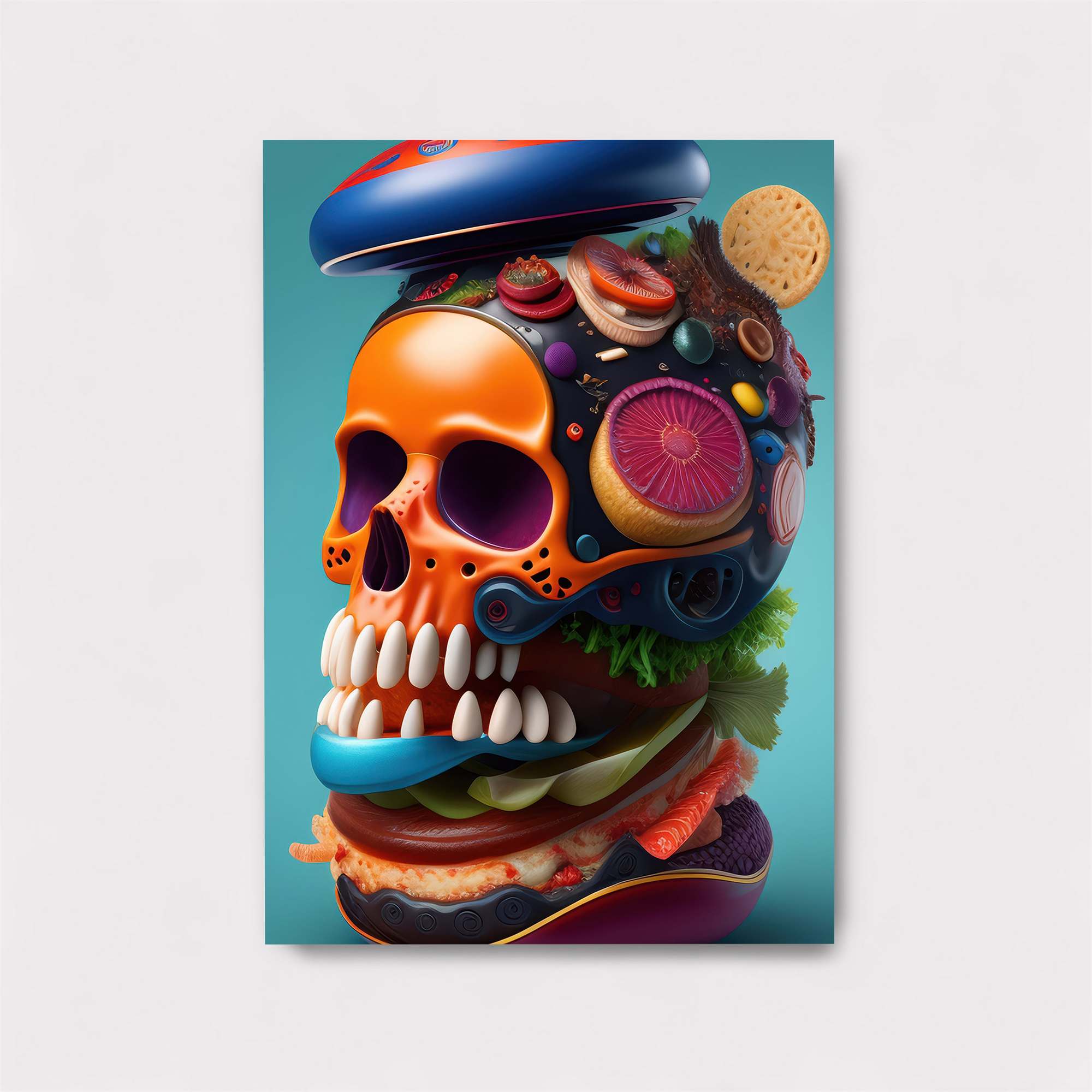 Skullicious Feast Safe Wall Magnetic / M