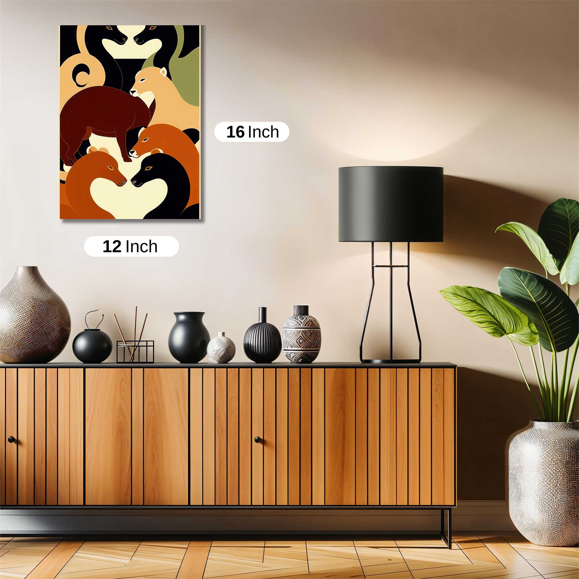 Animal Harmony Safe Wall Magnetic / M